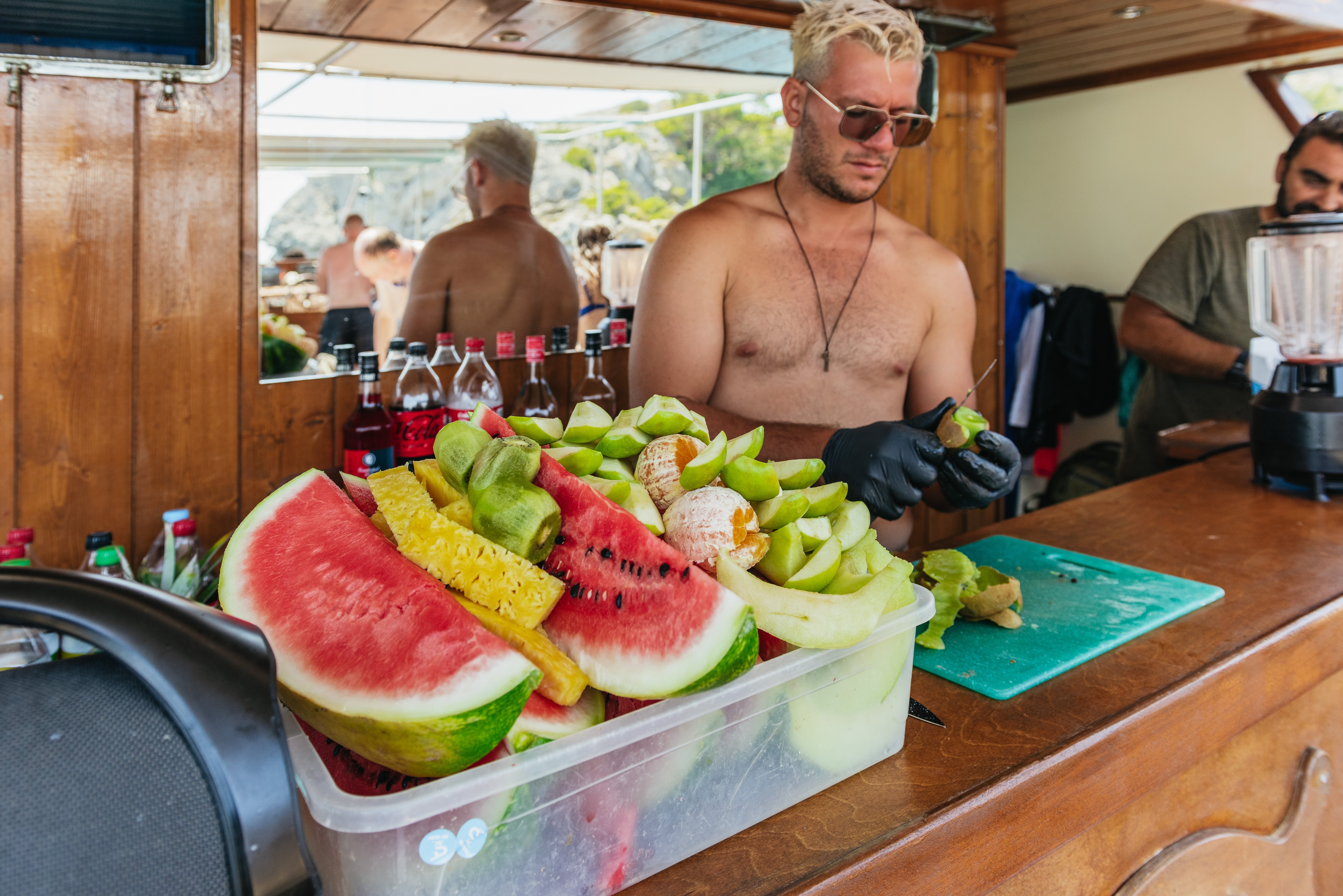 Rhodes Catamaran Cruise: Anthony Quinn Bay, Ladiko & Traganou Caves