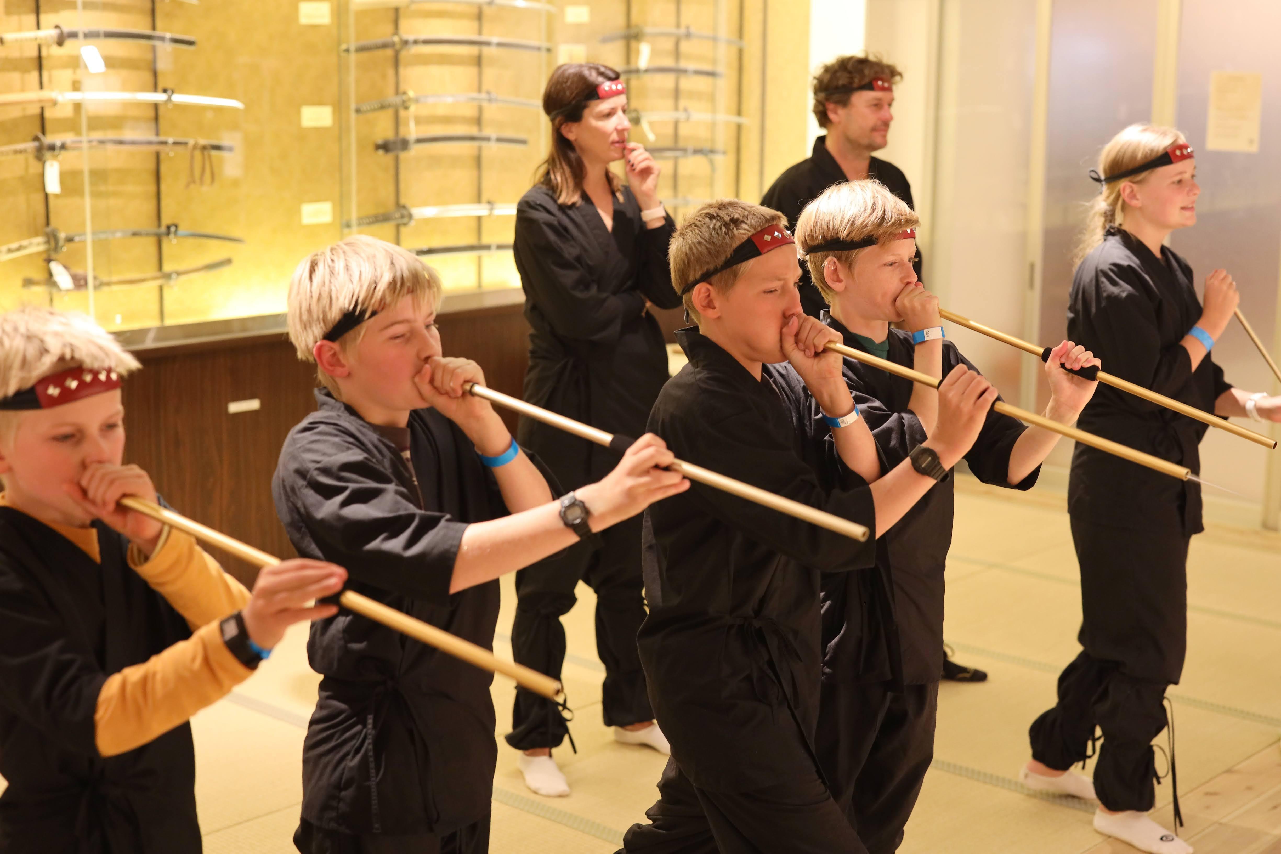 Asakusa Samurai & Ninja Museum: Family Training Experience