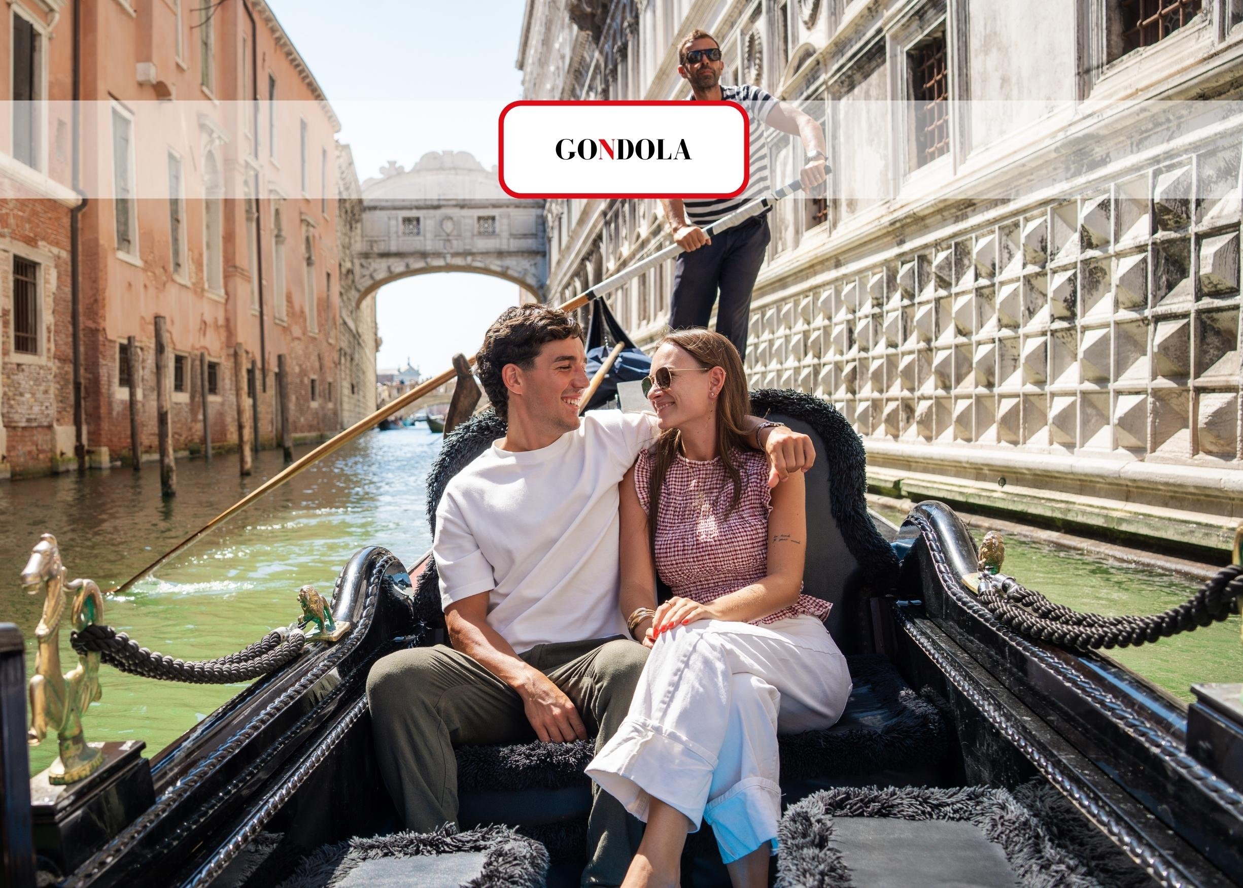 Venice Gondola Ride with VR Experience & Bridge of Sighs