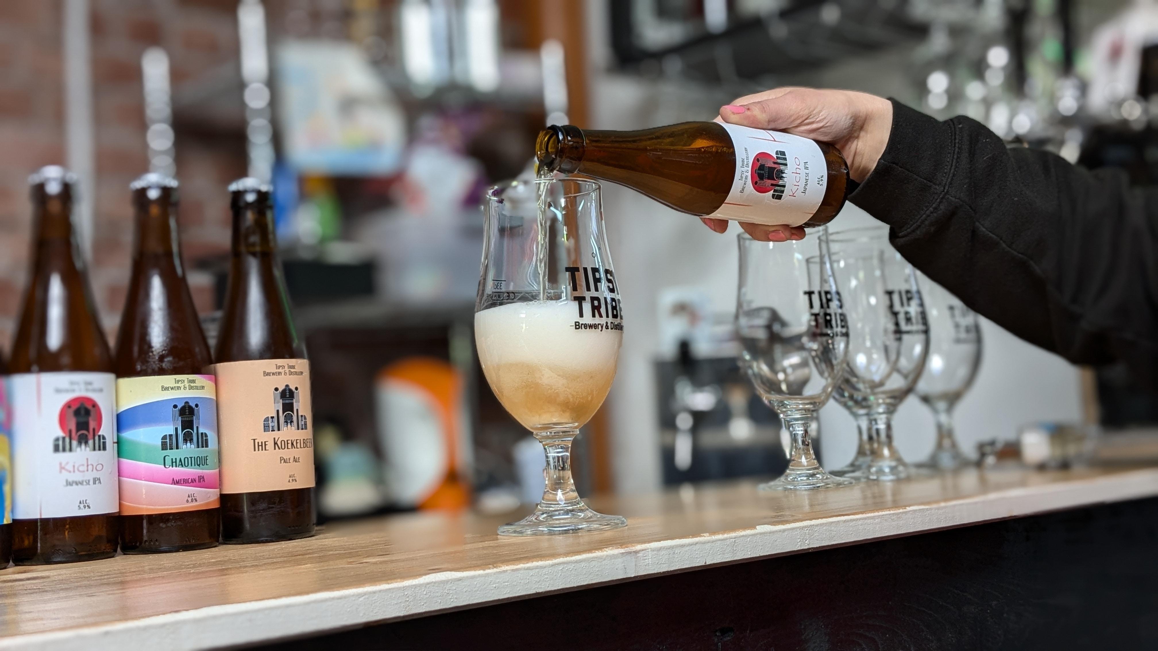 Beer Tasting Workshop at Tipsy Tribe Microbrewery