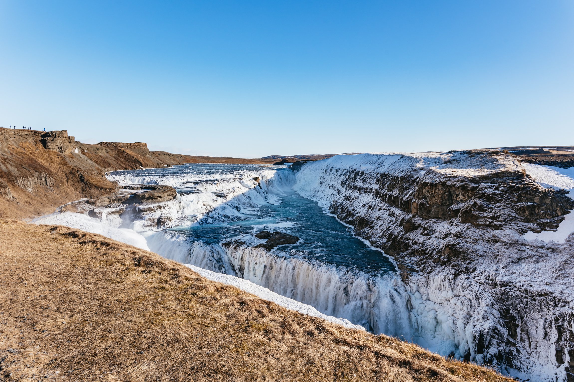 Golden Circle & Langjökull Glacier Snowmobile Adventure