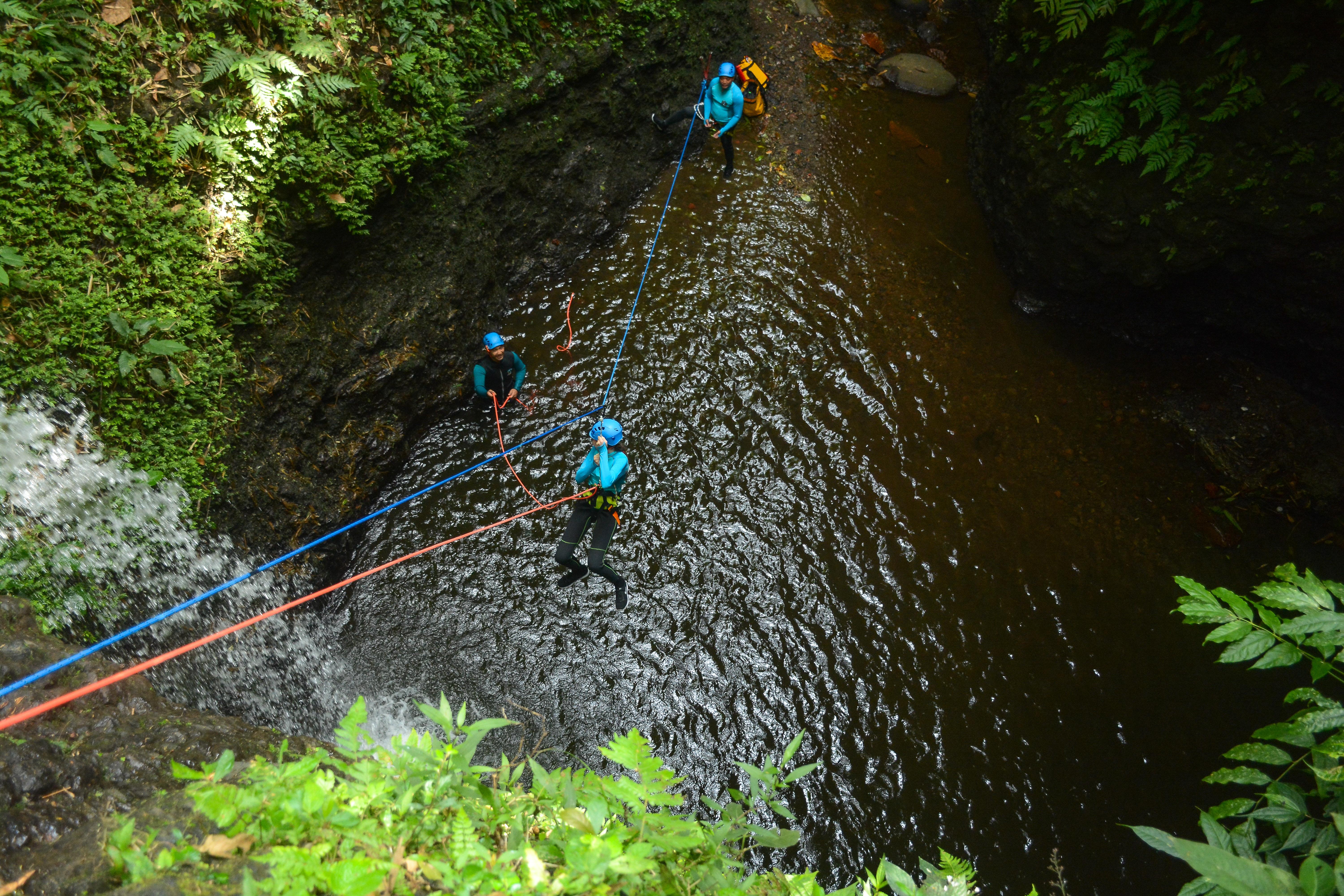 Gitgit Waterfall Canyoning Adventure with Transfers & Lunch