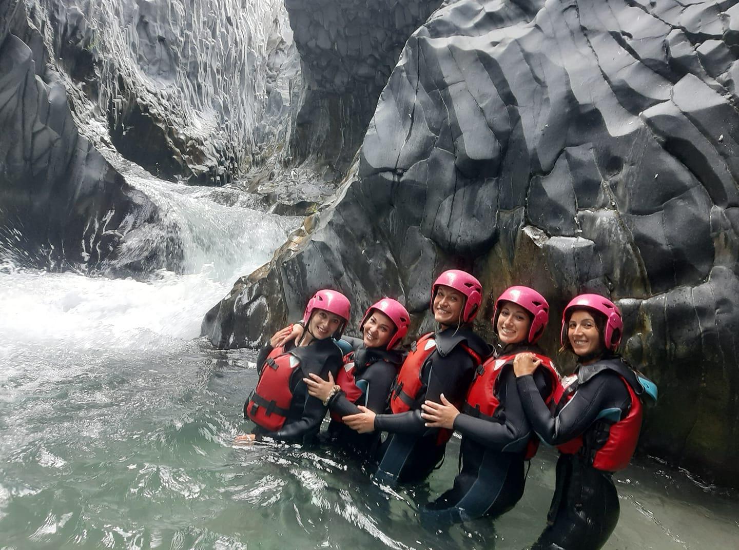 Alcantara Gorges Canyoning Adventure