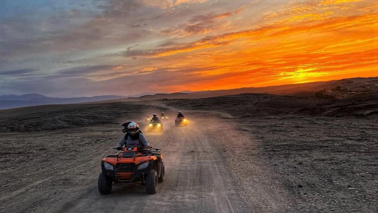 Agafay Desert Quad Bike Adventure & Berber Dinner