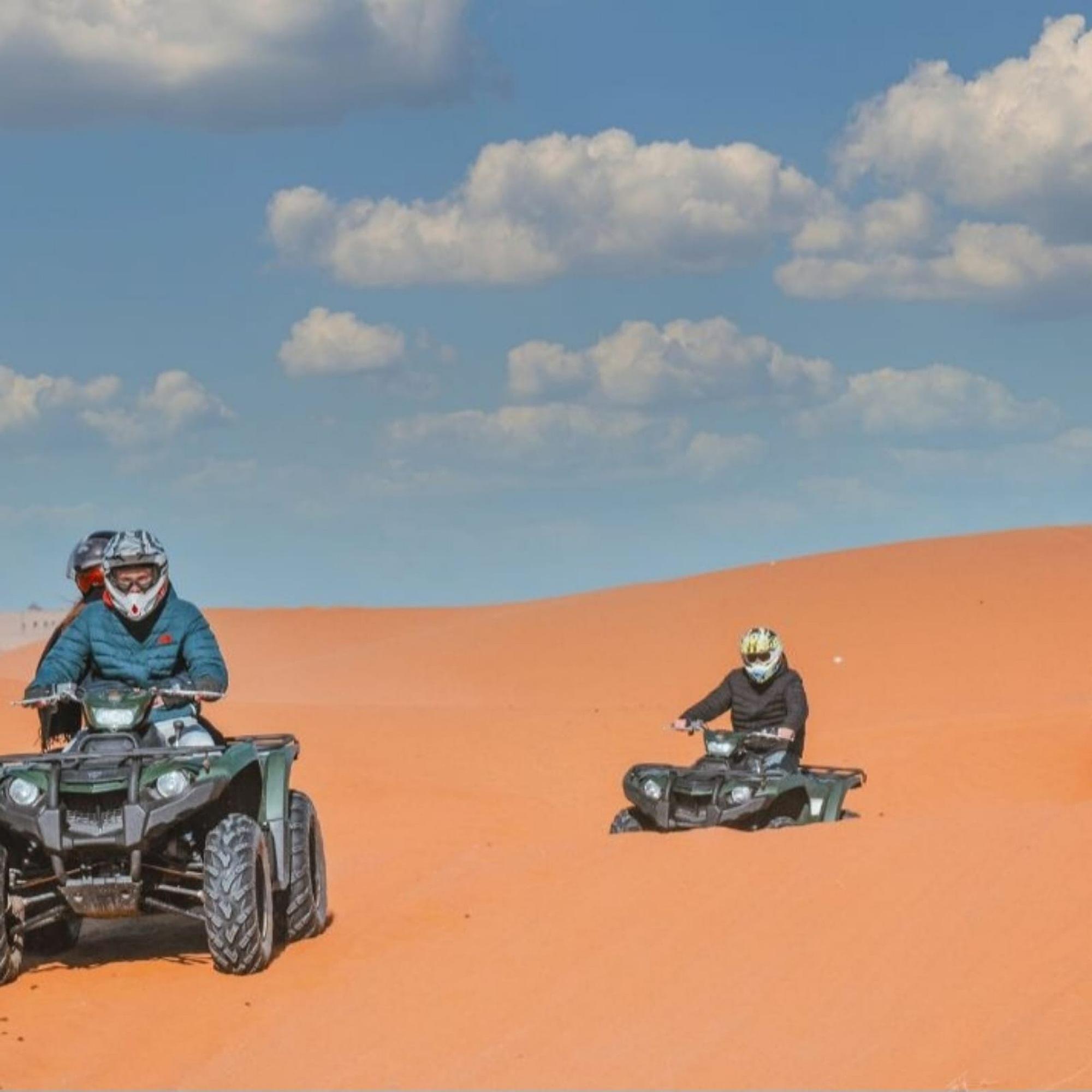 Merzouga Sahara Quad Bike Safari & Sandboarding