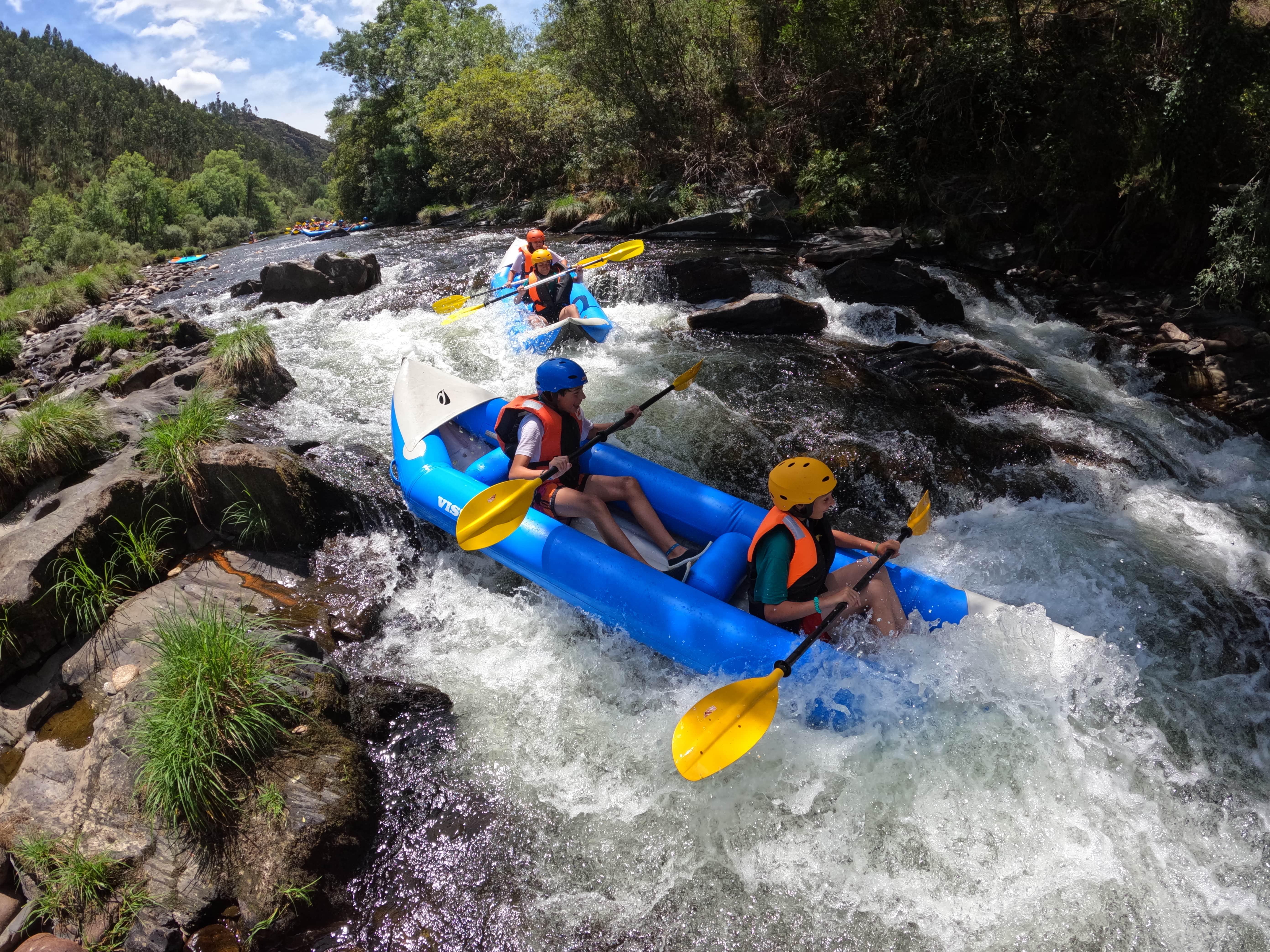 Paiva River Cano-Rafting with Jeep Safari & Village Tour
