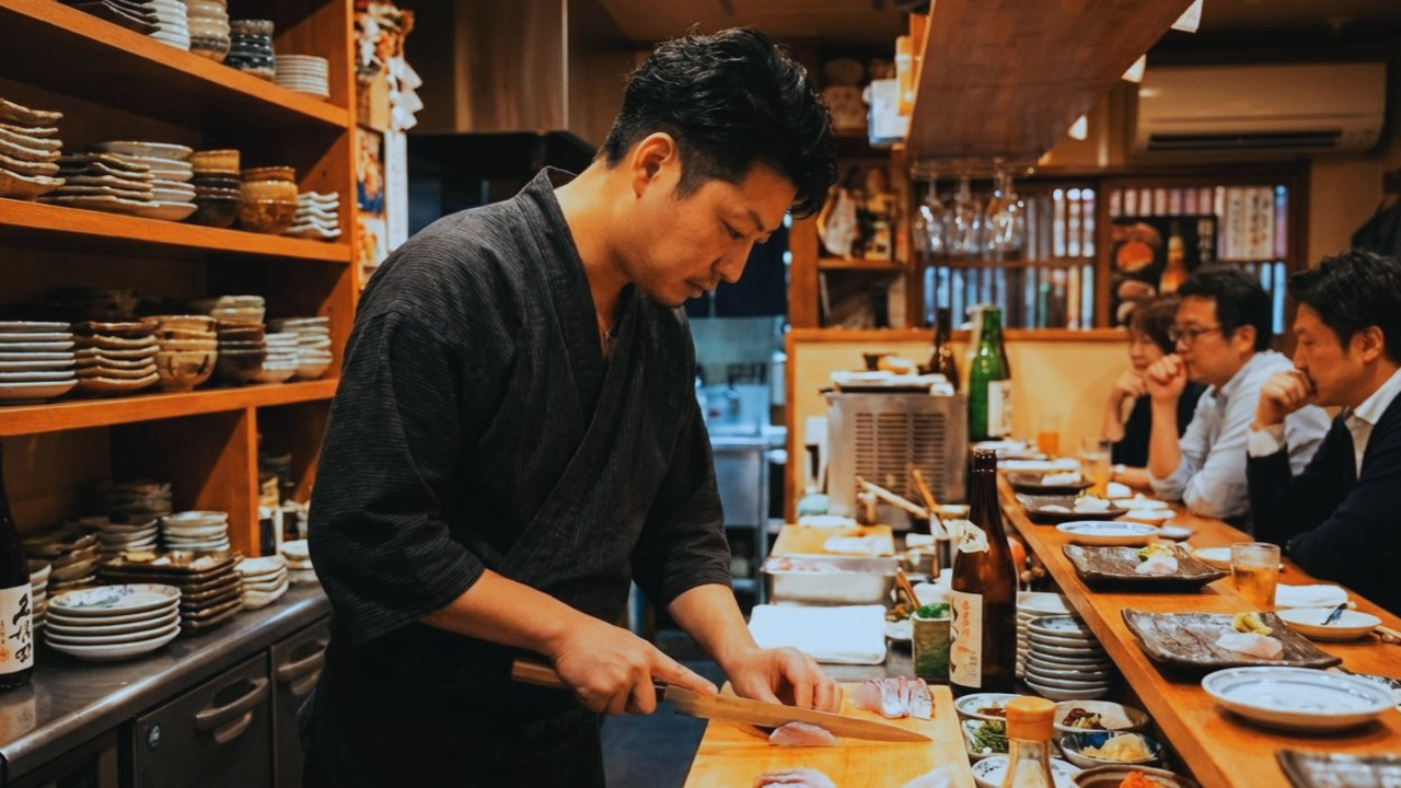Secret Osaka Food Tour by Pro Chef: A5 Wagyu & Hidden Izakayas