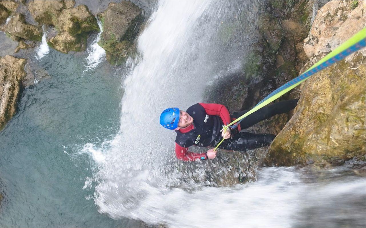 Water Canyoning at Gorgo de la Escalera