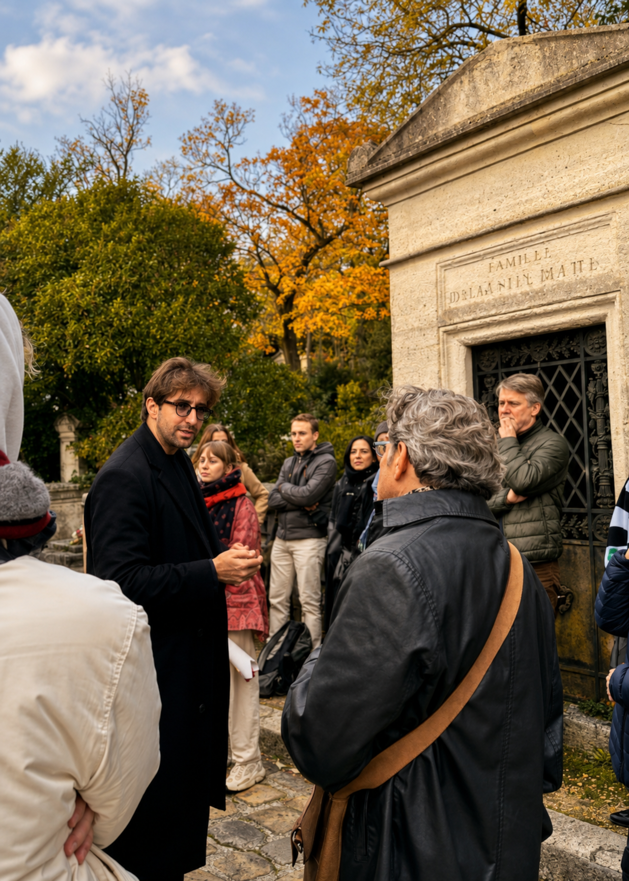 Père-Lachaise : histoires et mystères contés par un comédien