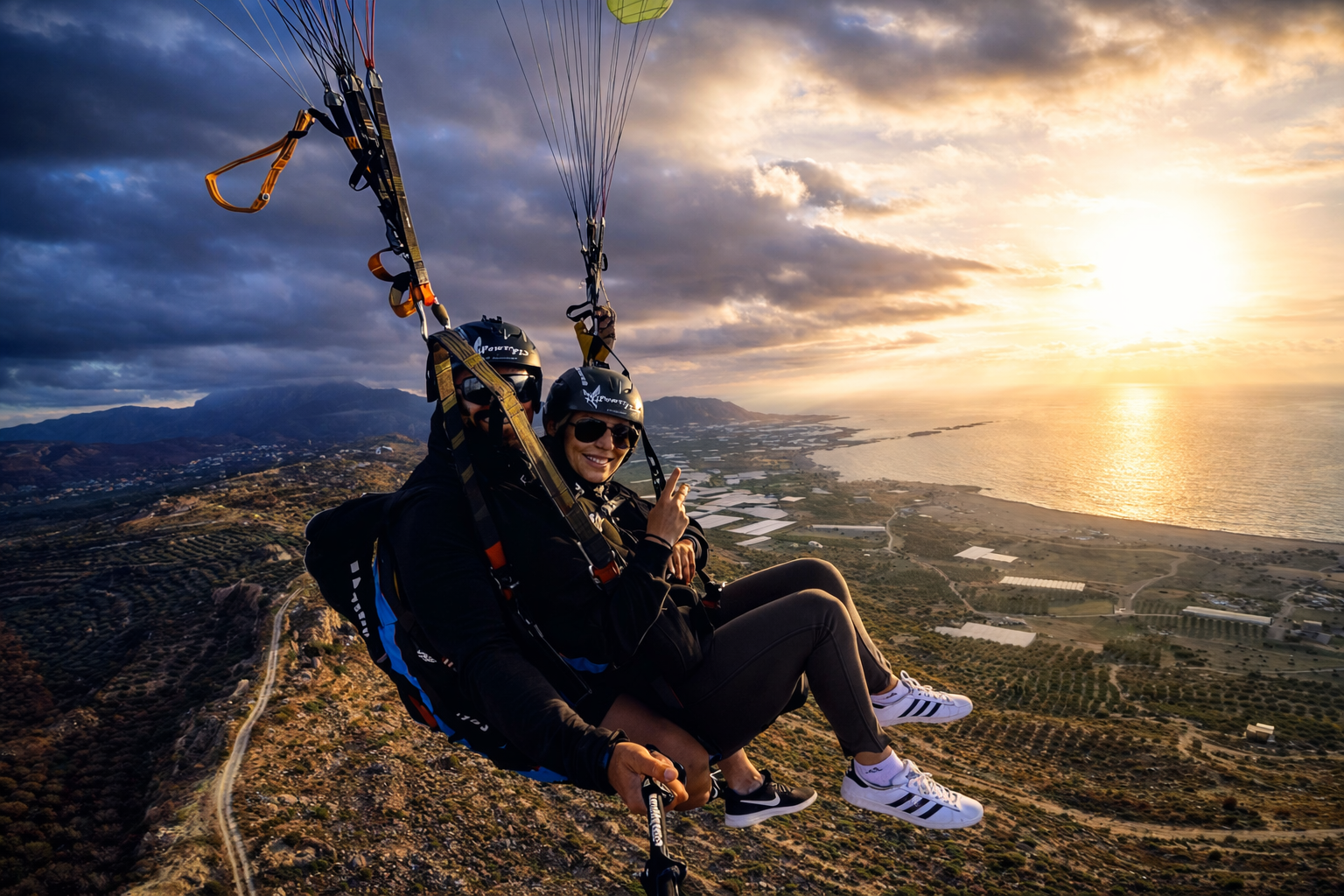 Crete Tandem Paratriking Adventure