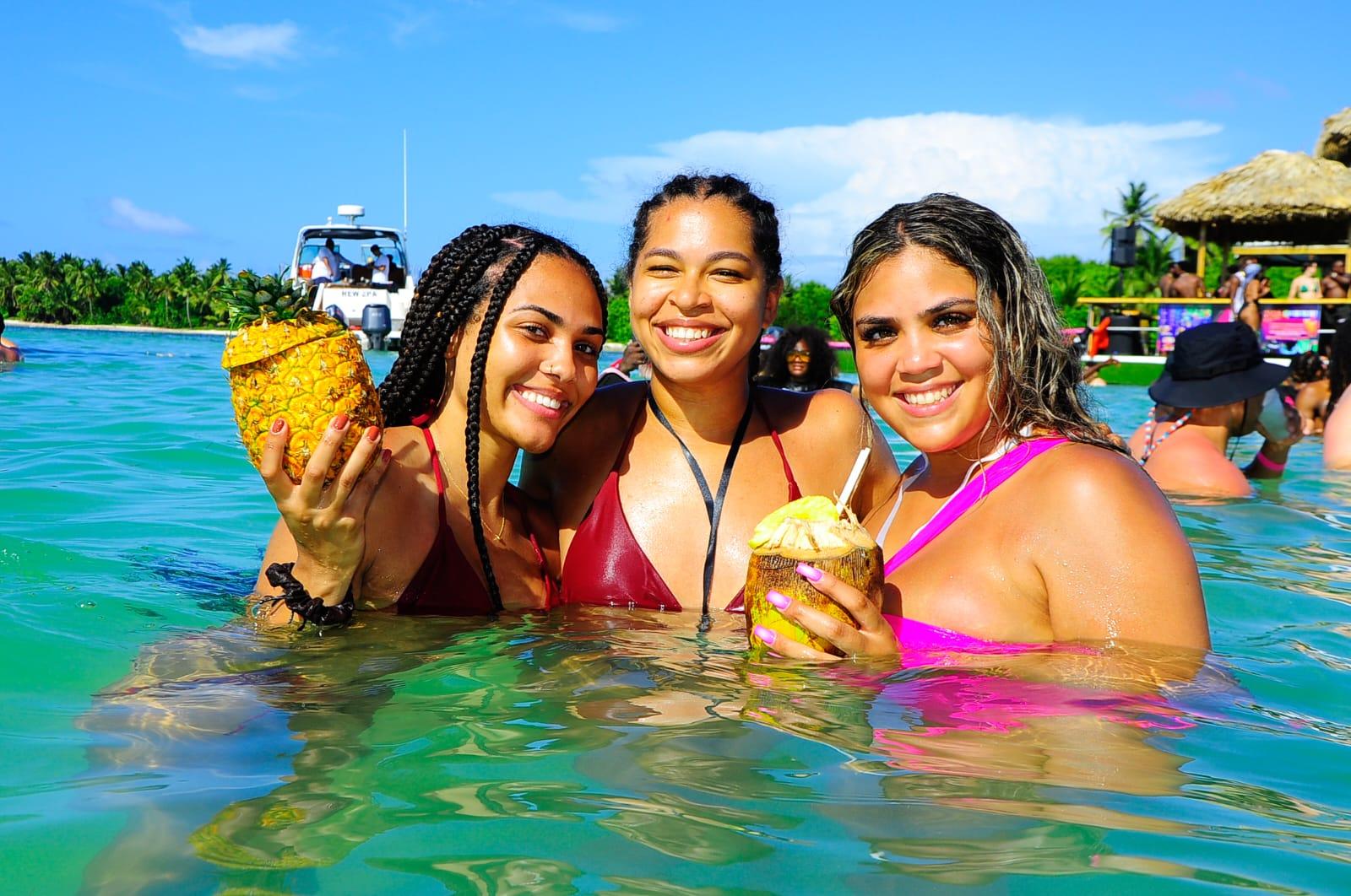 Punta Cana Catamaran Party Cruise with Snorkeling & Open Bar