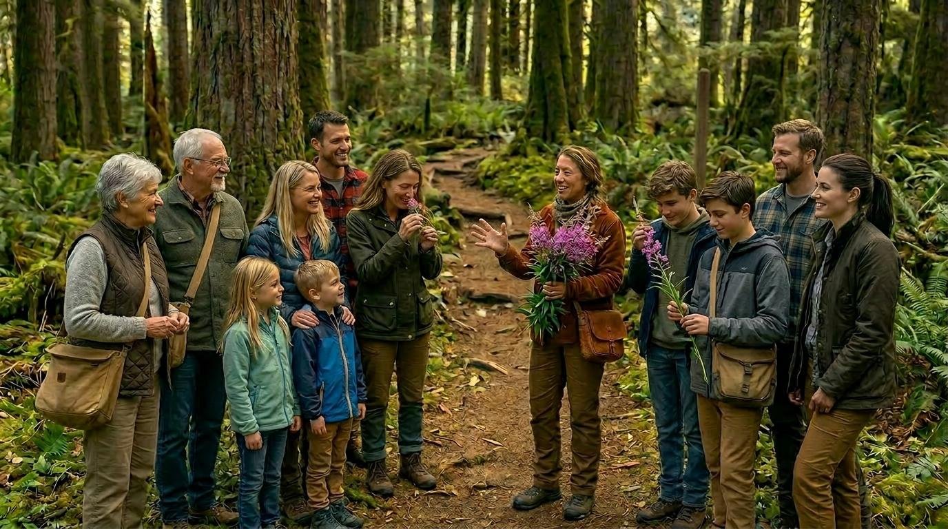 Fairbanks Nature Walk with Wild Tea Tasting