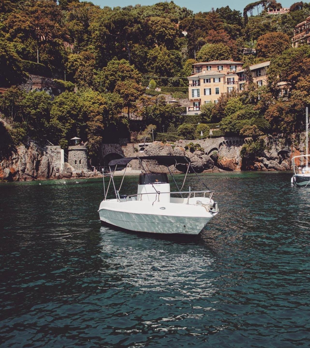 Rapallo: Self-Drive Boat Rental with No License Required