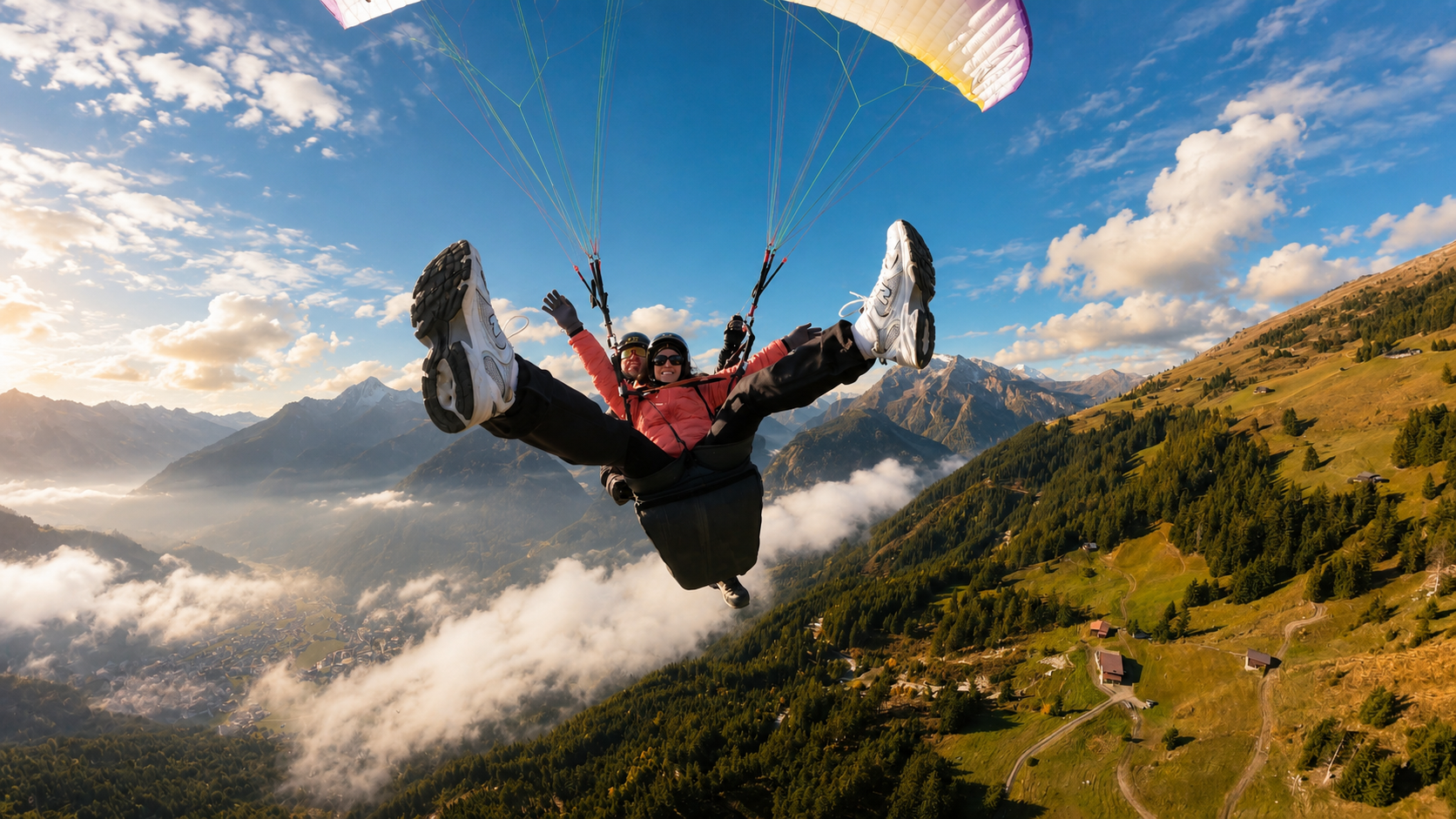 Private Tandem Paragliding in Mayrhofen