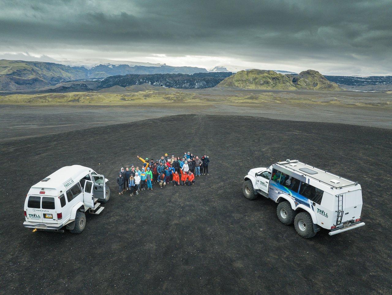 Katla Ice Cave & South Coast Super-Jeep Expedition