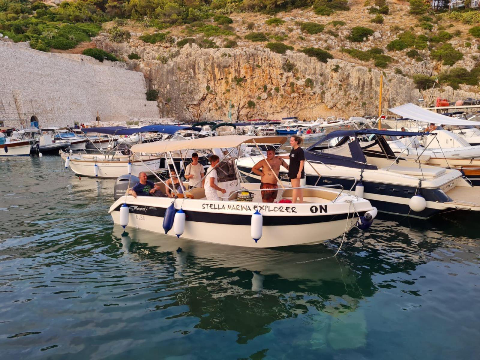Otranto Coastal Boat Experience with Swimming & Aperitif