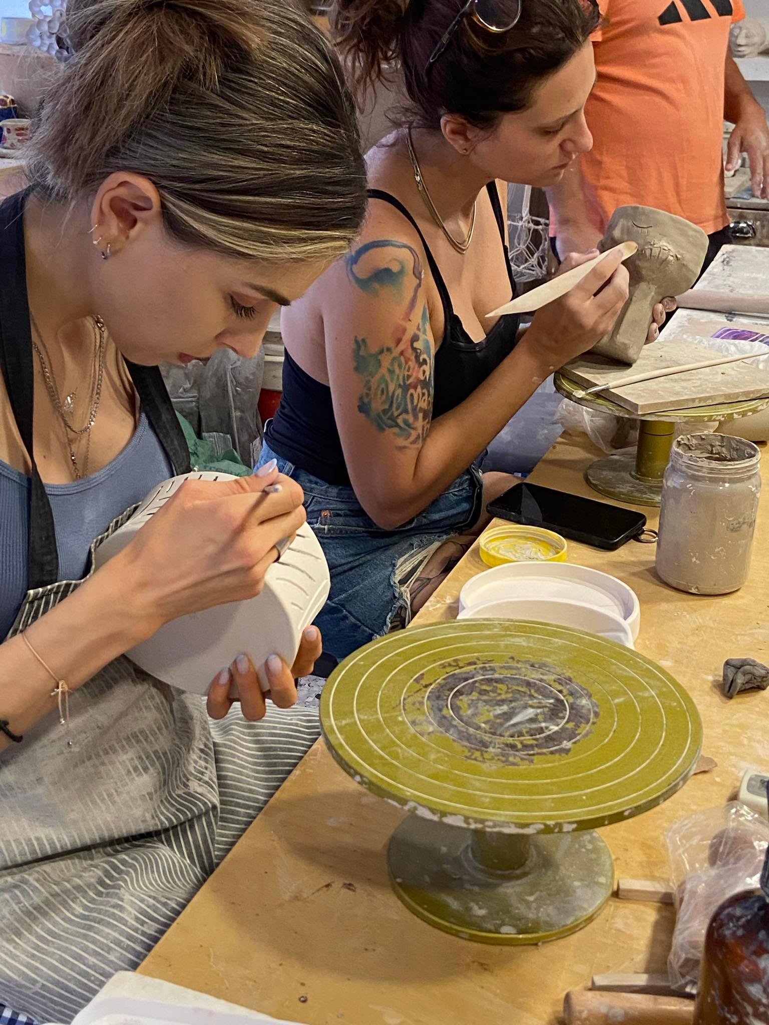 Athens Ceramic Cup-Making Pottery Class