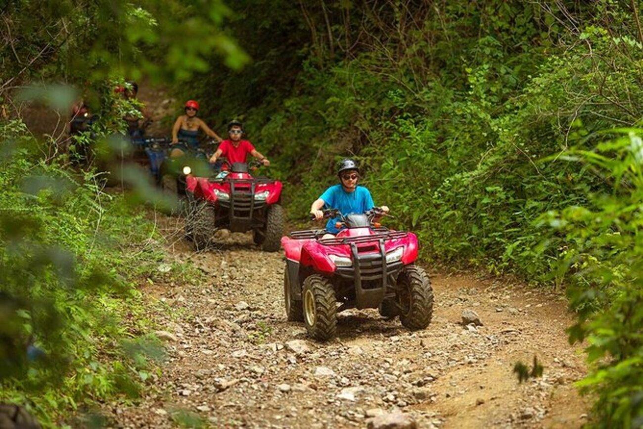 Playa del Carmen: Mayan Jungle ATV, Cenote & Zip Line Adventure