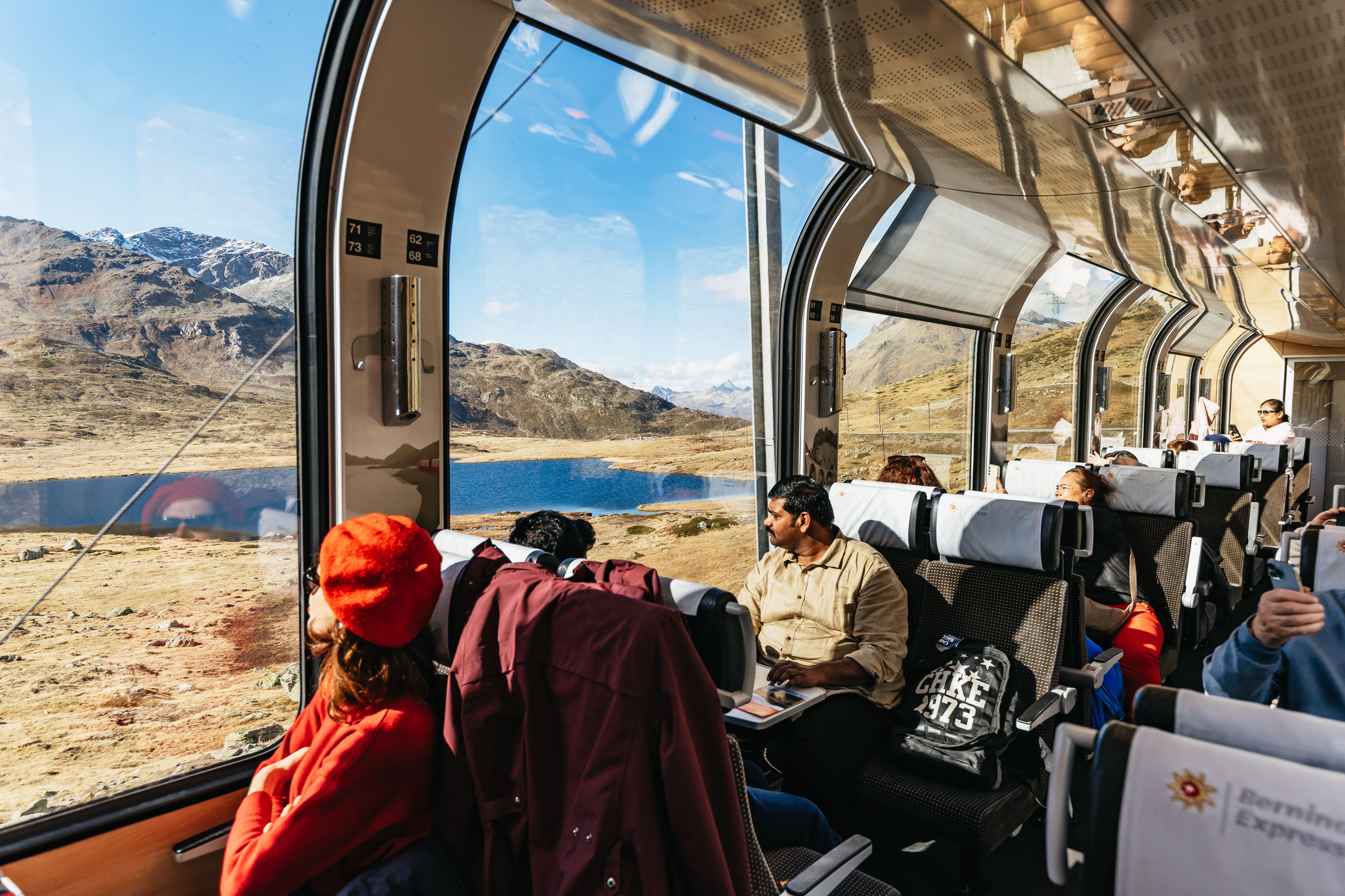 Bernina Express & St. Moritz Day Trip from Milan