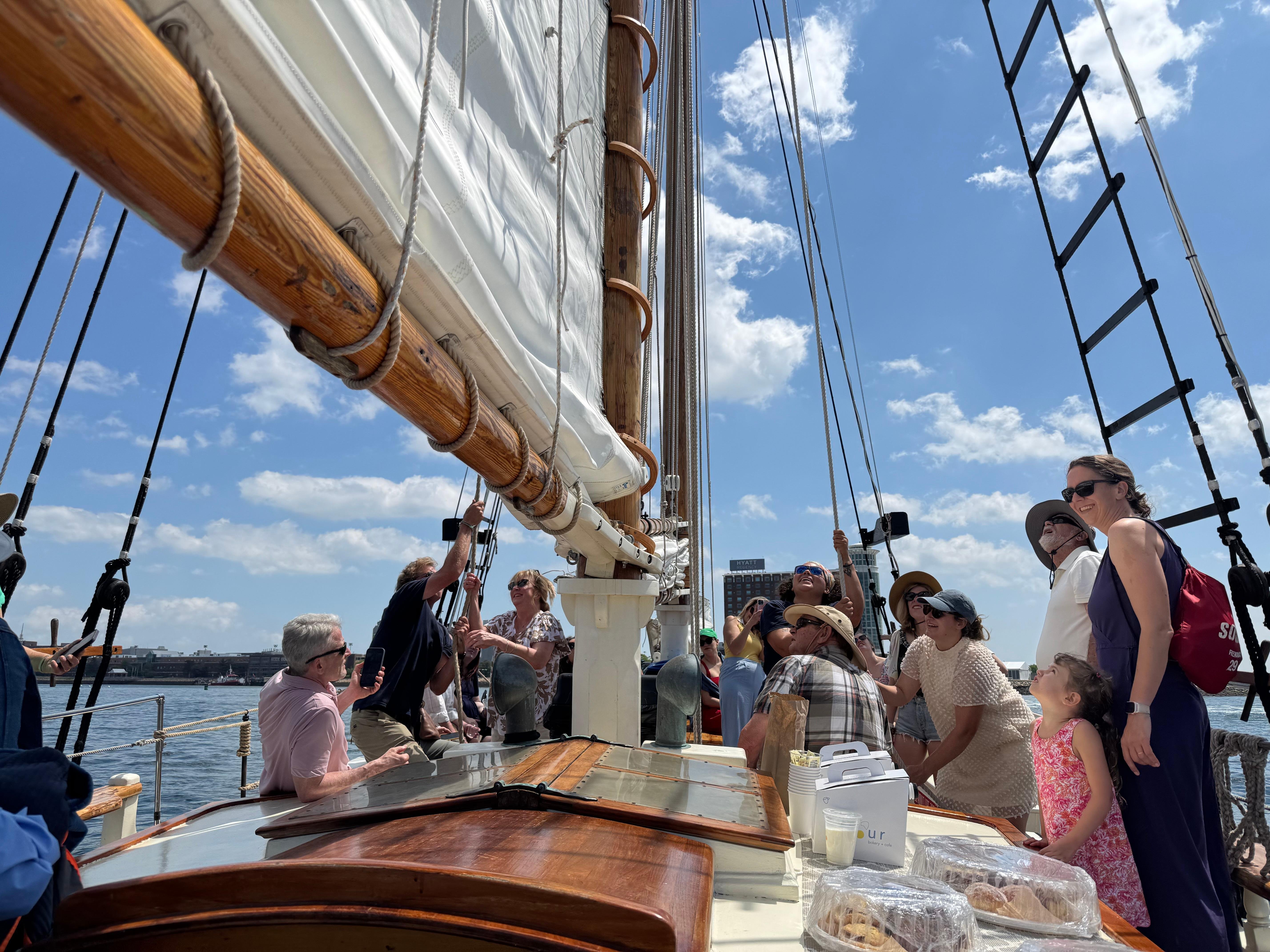 Boston Harbor Tall Ship Sailing Cruise