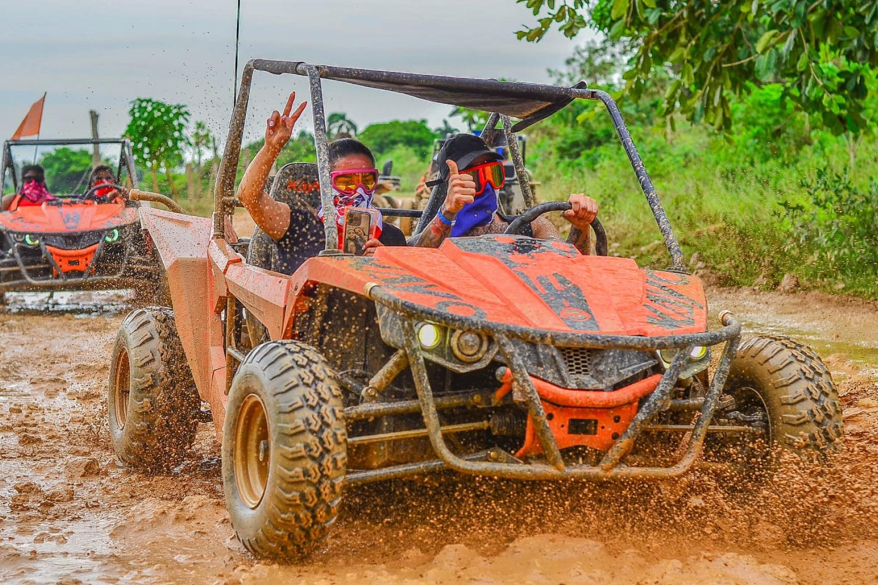 Punta Cana 4x4 Off-Road Adventure with Cenote & Beach