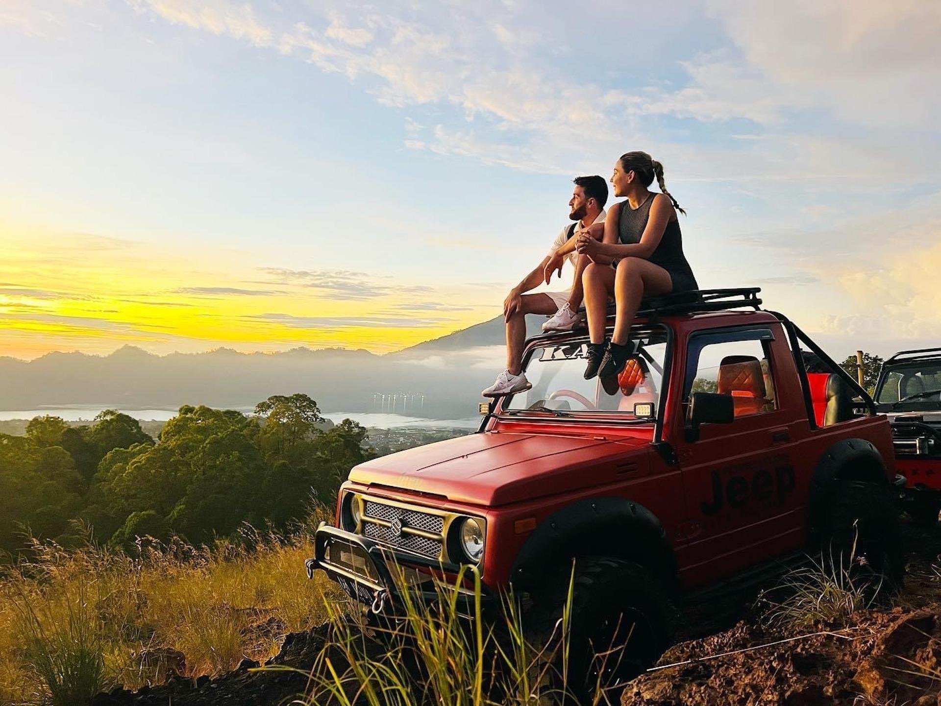Mount Batur Sunrise Jeep & Hot Spring Tour from Ubud
