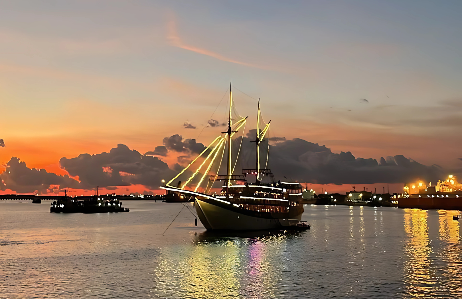 Phinisi Sunset Dinner Cruise with Live Entertainment