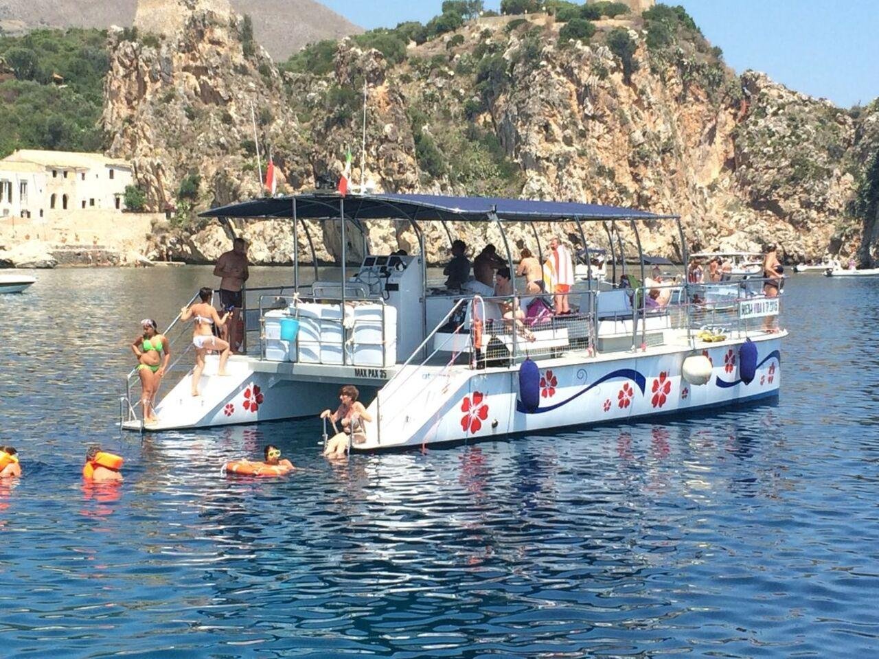 Zingaro Reserve & Scopello Snorkeling Catamaran
