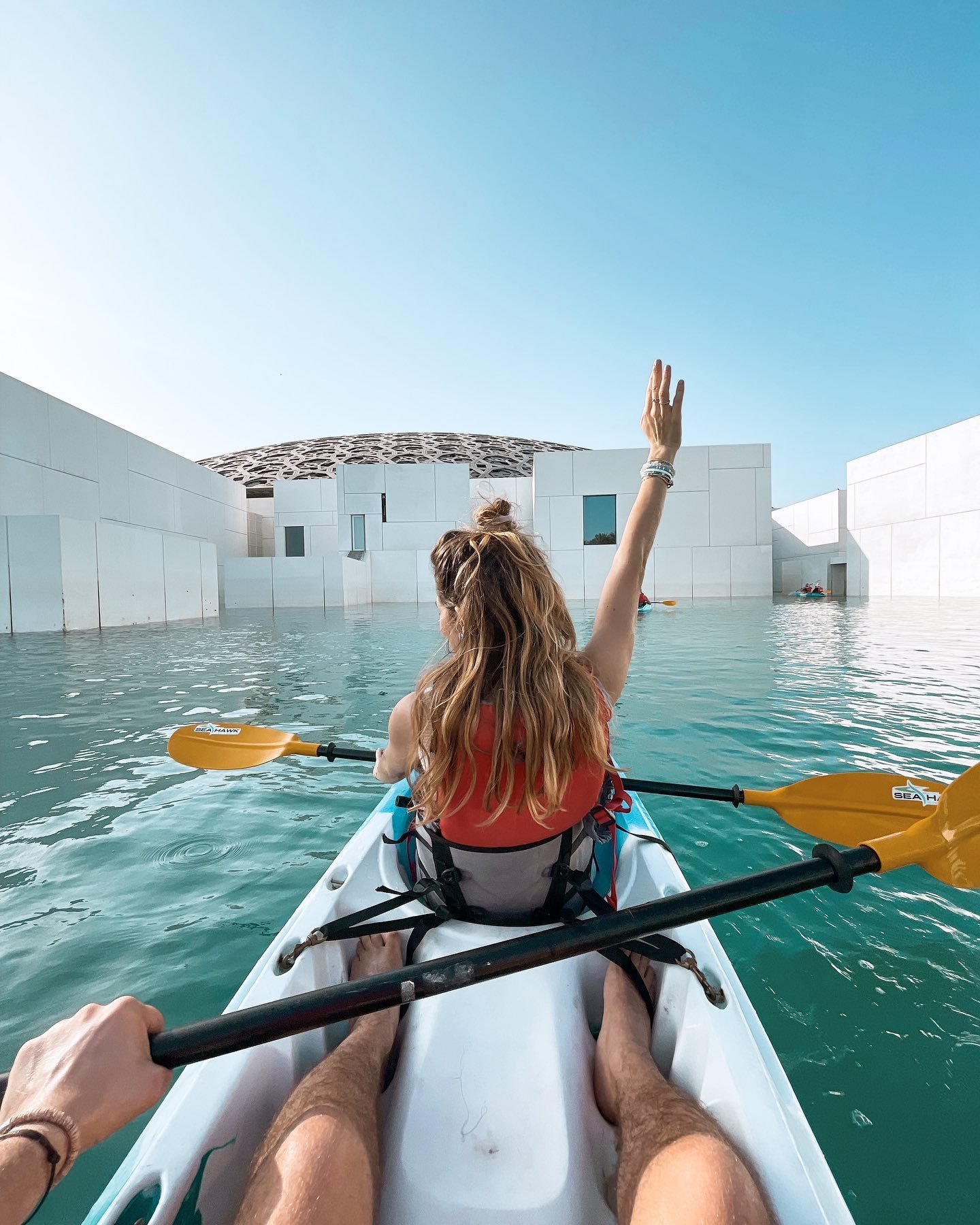 Guided Kayaking Adventure at Louvre Abu Dhabi