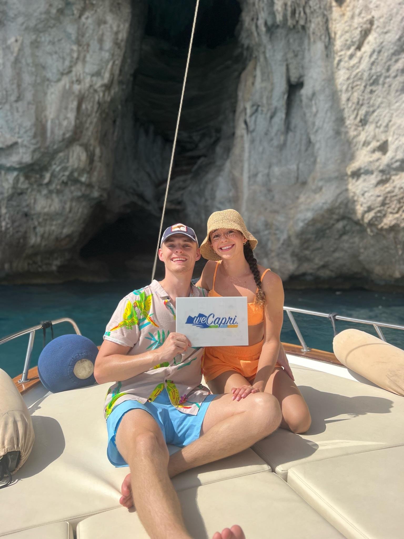 Capri Private Boat Tour: Faraglioni, Sea Caves & Swimming Stops