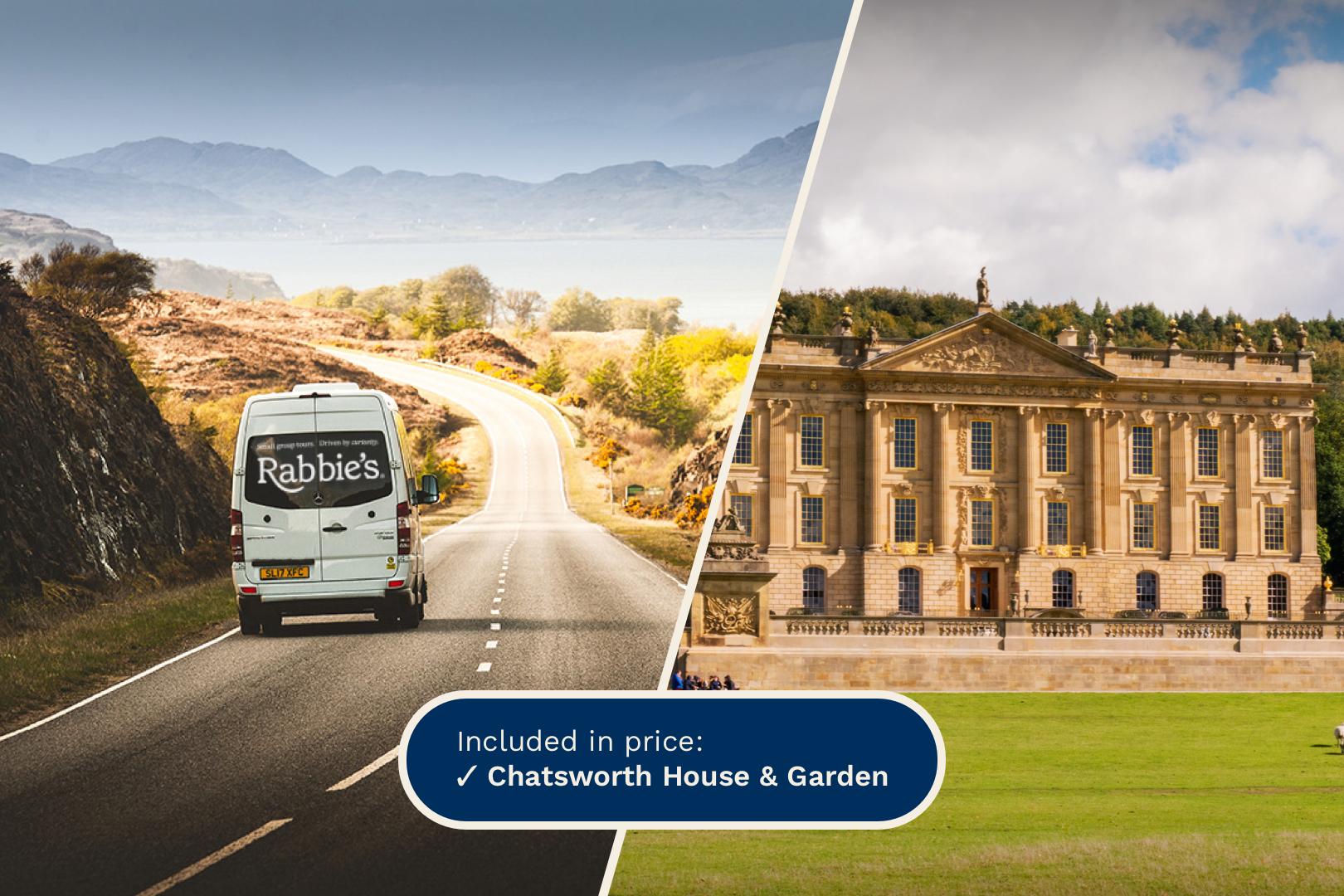 Manchester to Chatsworth House & Peak District Day Tour