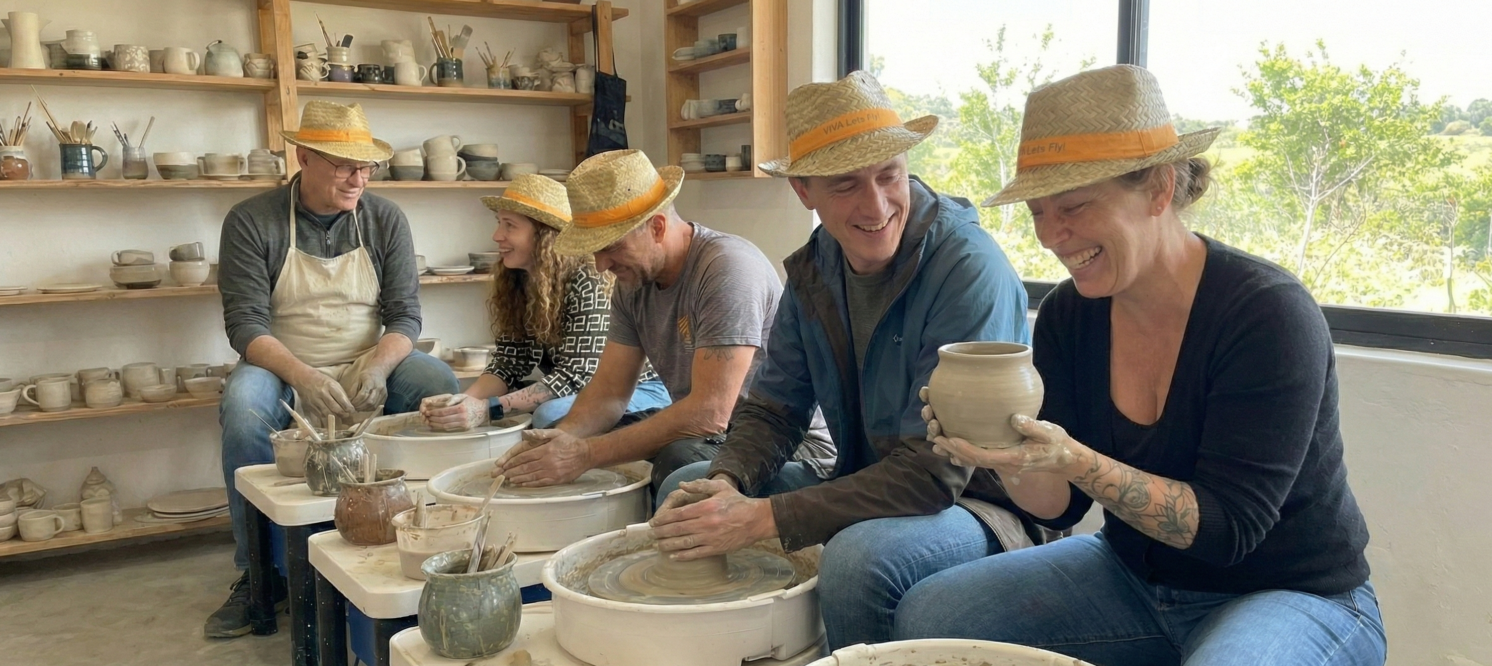 Lasithi Plateau Sunrise Balloon Flight & Traditional Pottery Workshop