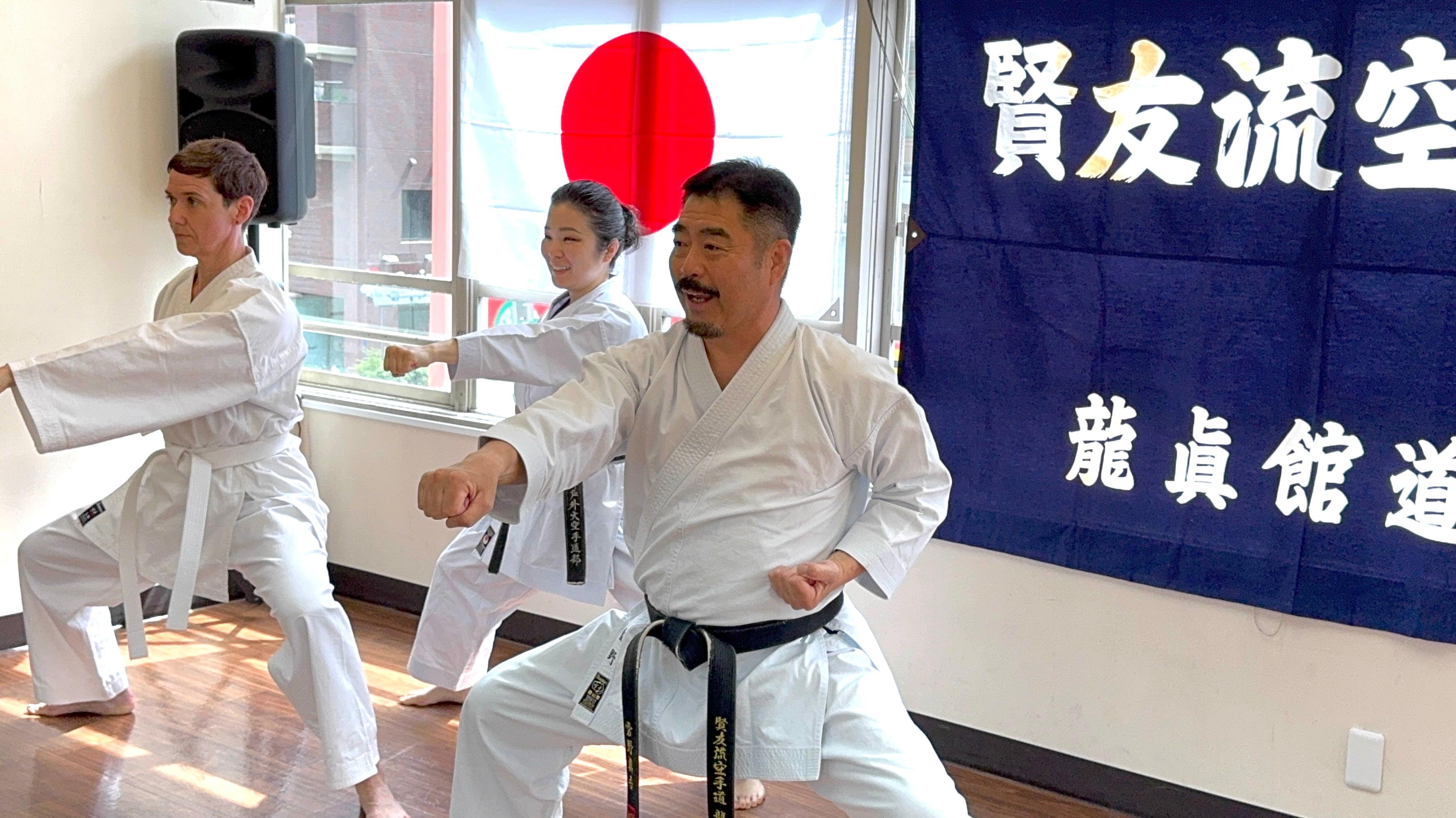 Samurai Karate Experience in Osaka – English-Friendly Class
