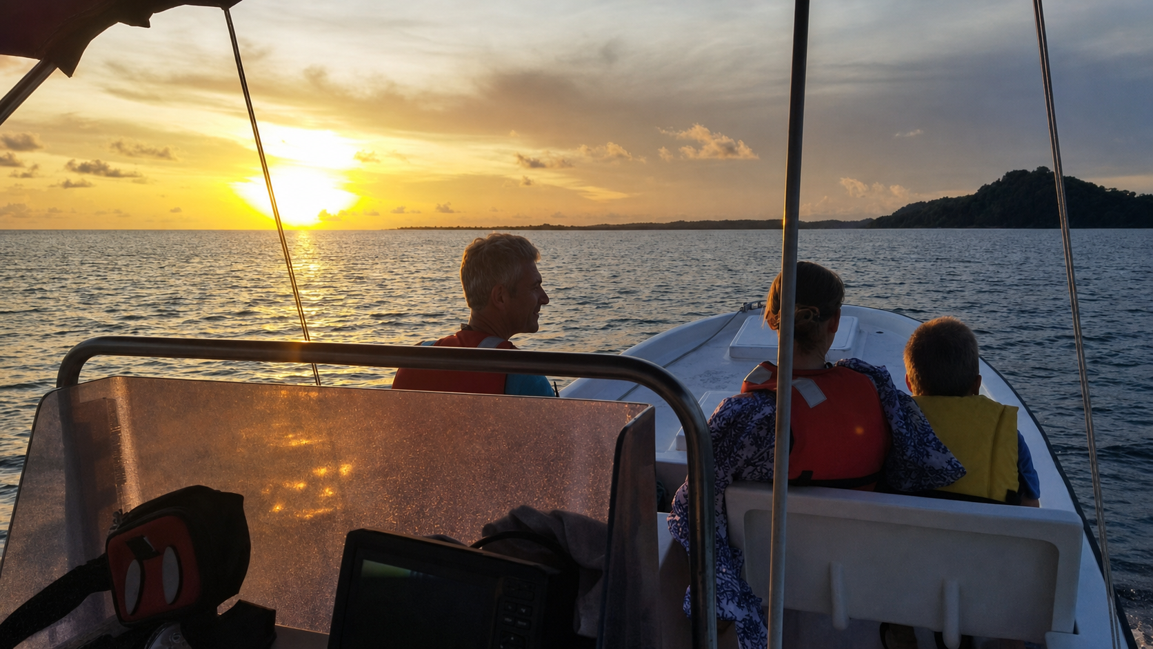 Boca Chica Sunset Cruise & Seaside Dinner