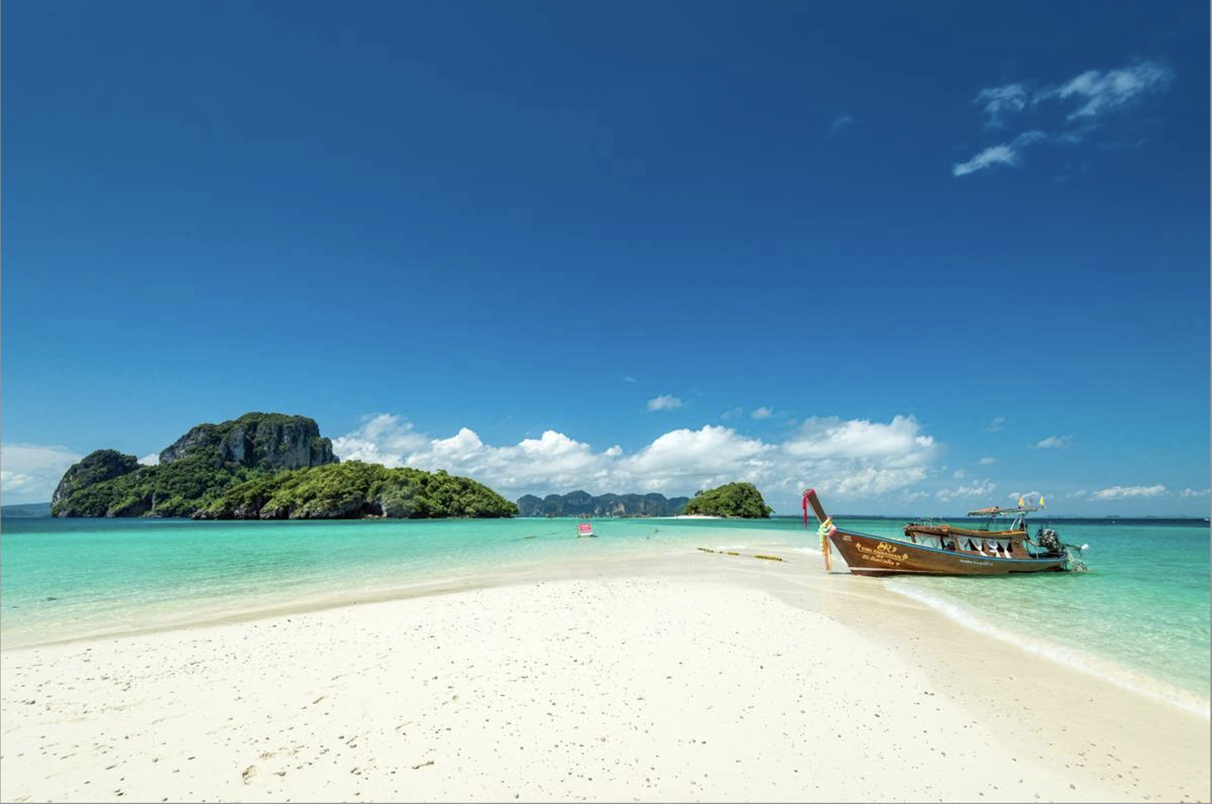 Krabi 4 Islands Longtail or Speedboat Day Trip