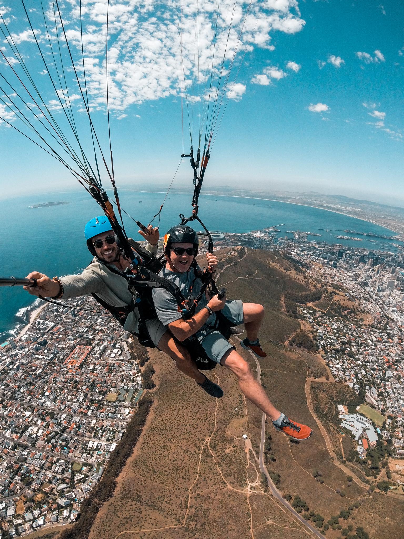 Cape Town Tandem Paragliding with Expert Instructors