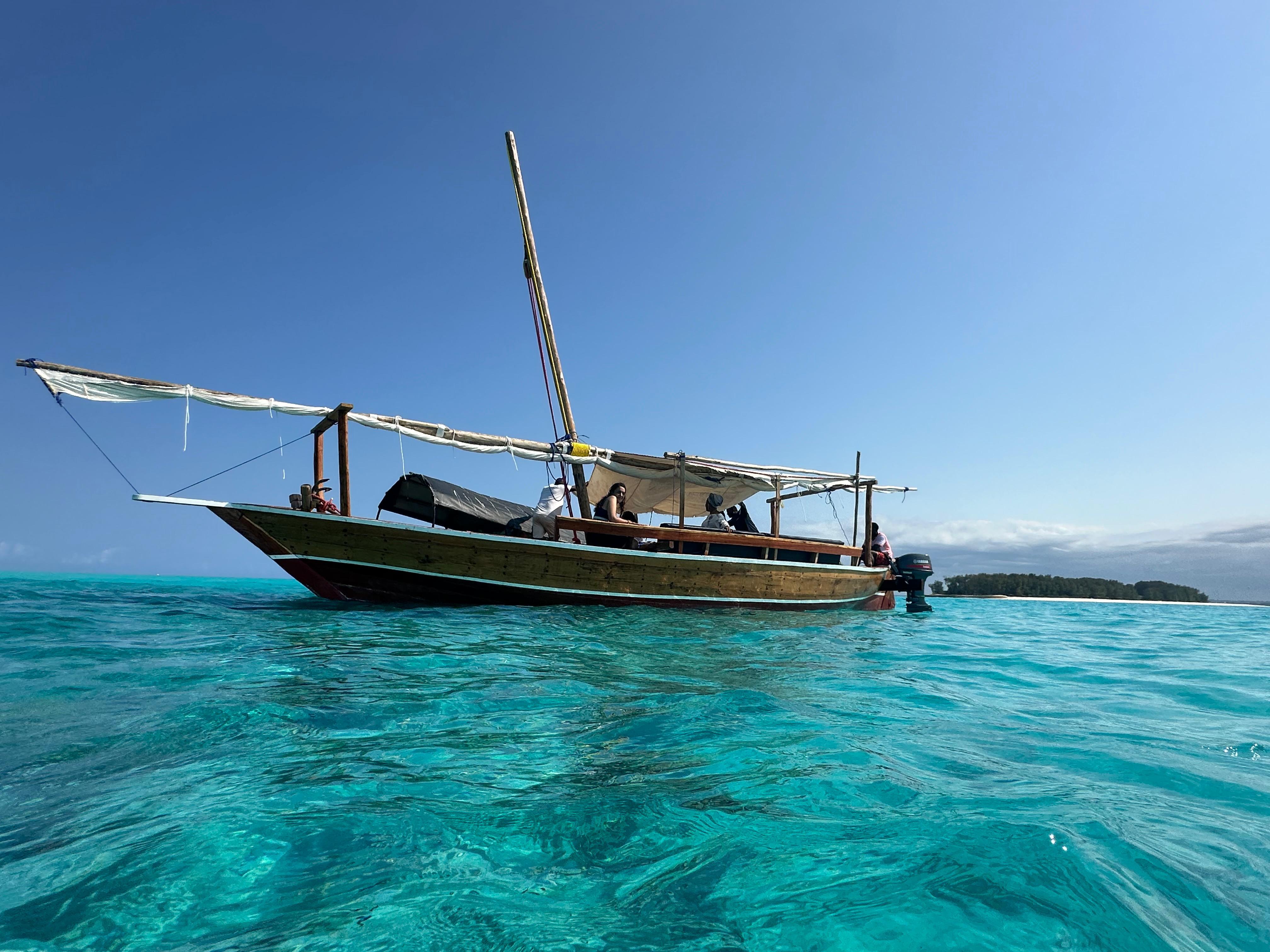 Mnemba Island Dolphin & Snorkel Boat Trip from Matemwe