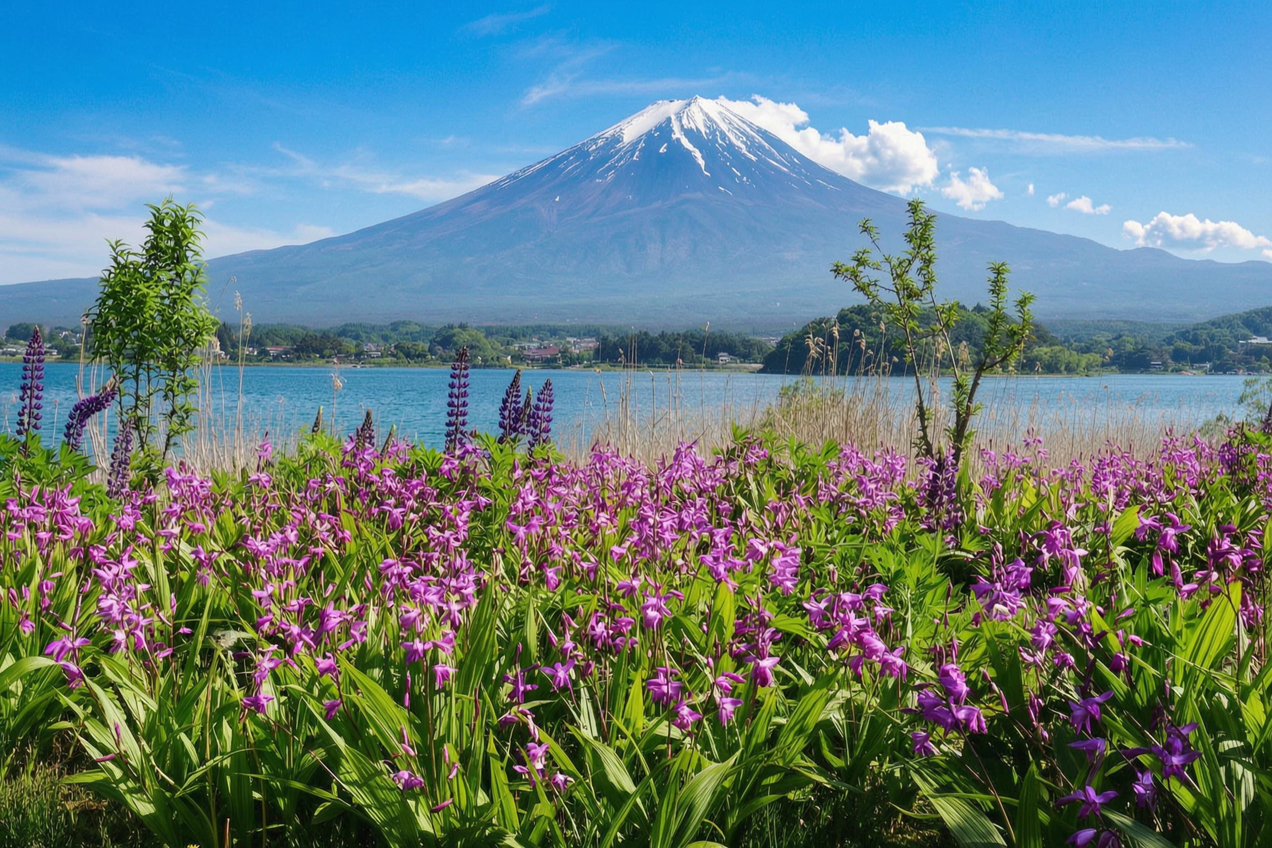Mt. Fuji Day Tour: Lake Kawaguchi, Oshino Hakkai & Chureito Pagoda from Tokyo
