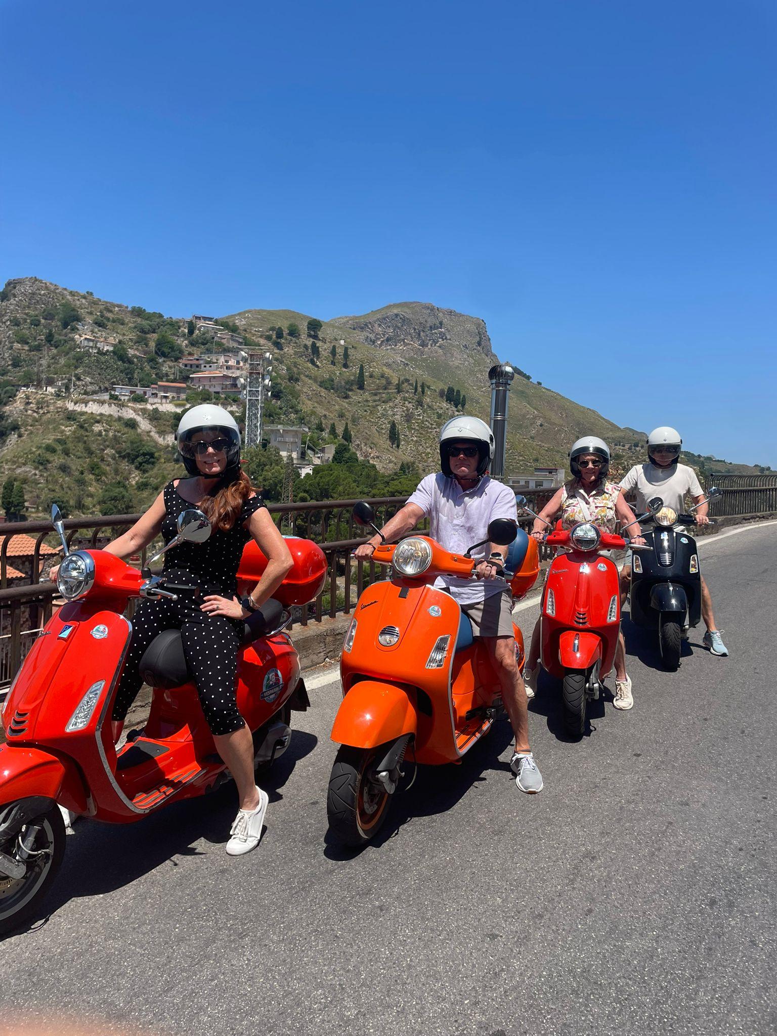 The Vespa tour of Taormina and Castelmola past the White Lotus locations - Taormina, Sicily (2 of 9)