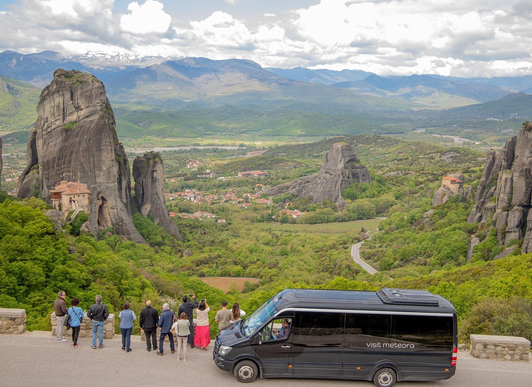 Athens to Meteora: Full-Day Trip with Monastery Visits, Caves & Coastal Stops