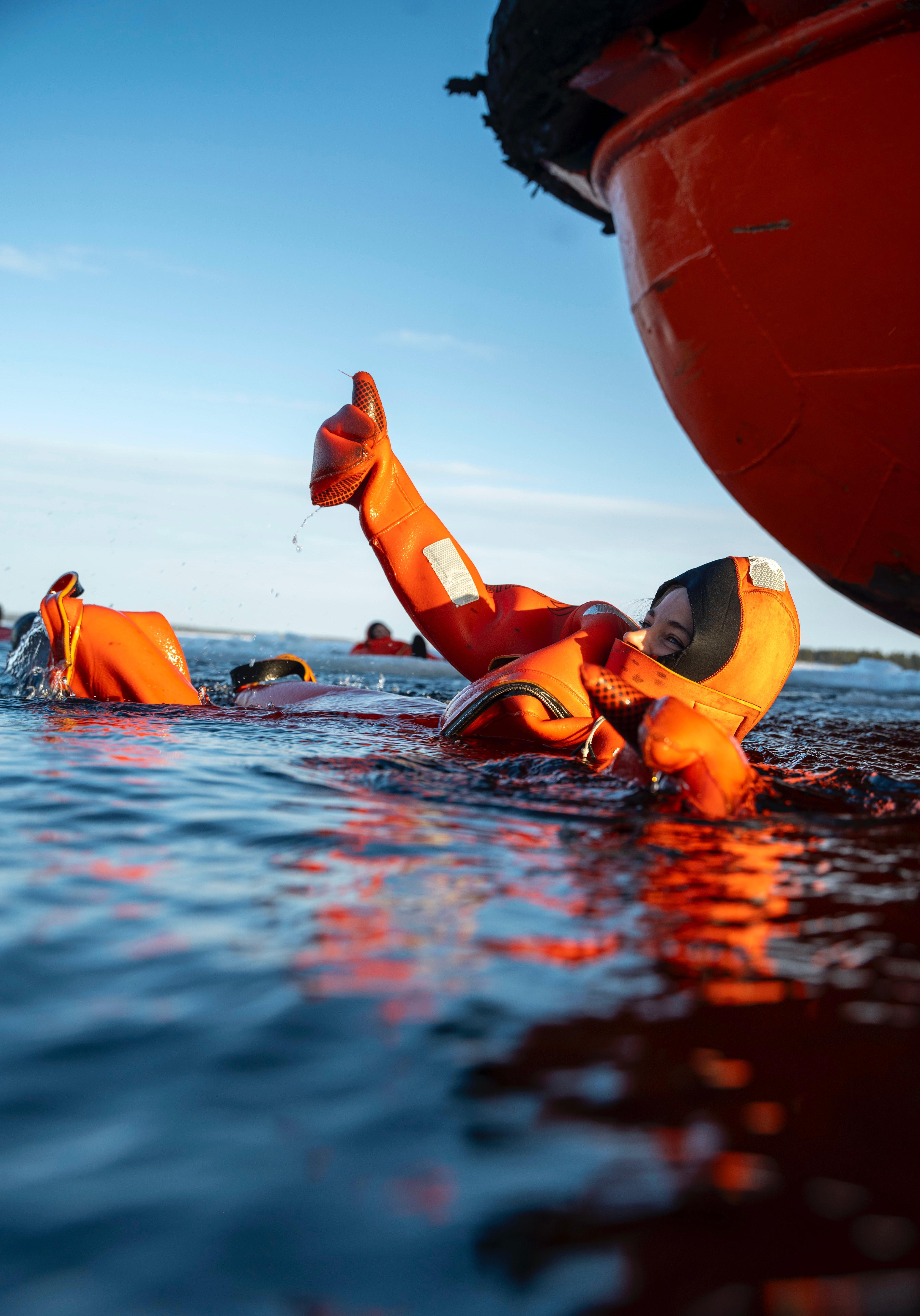 Arctic Icebreaker Cruise with Ice Floating in Lapland