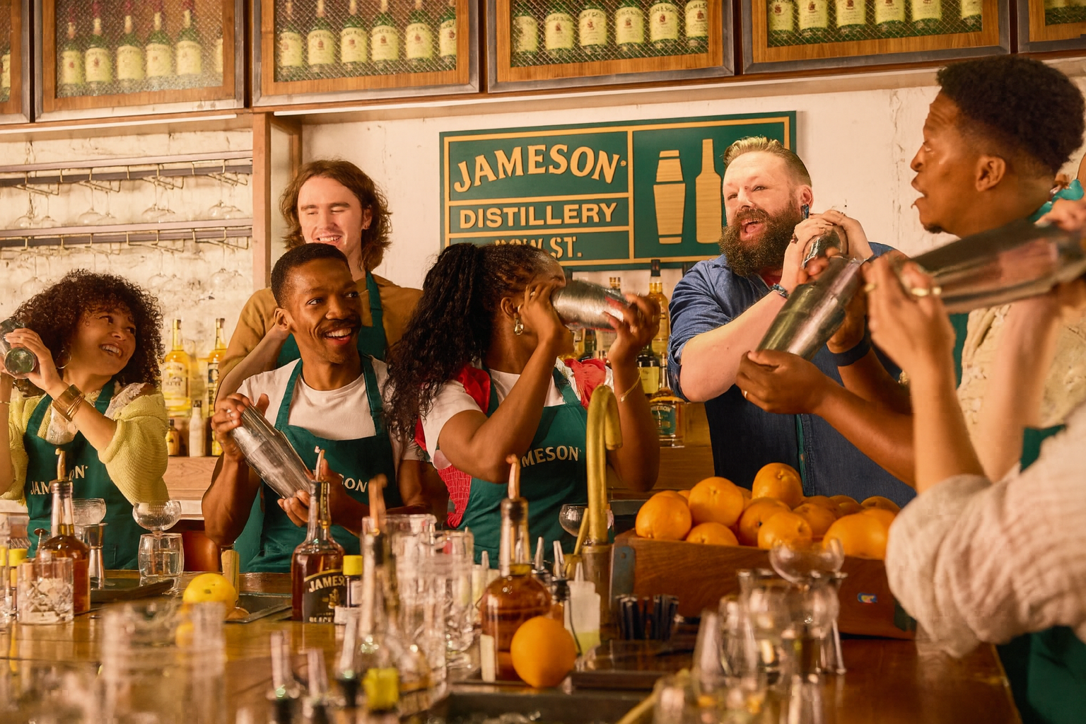 Jameson Whiskey Cocktail Workshop in Dublin