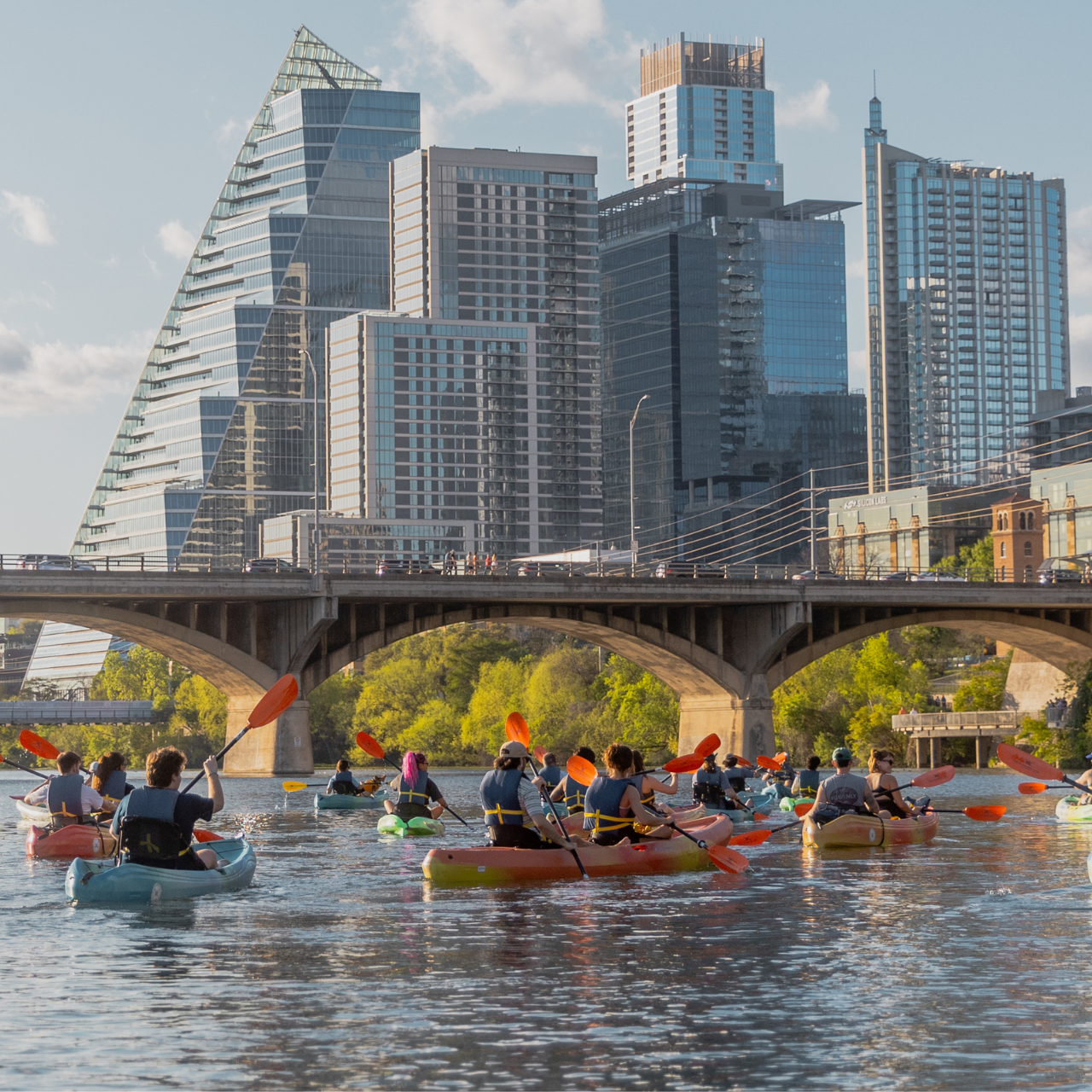 Austin Sunset Bat-Watching Kayak Experience