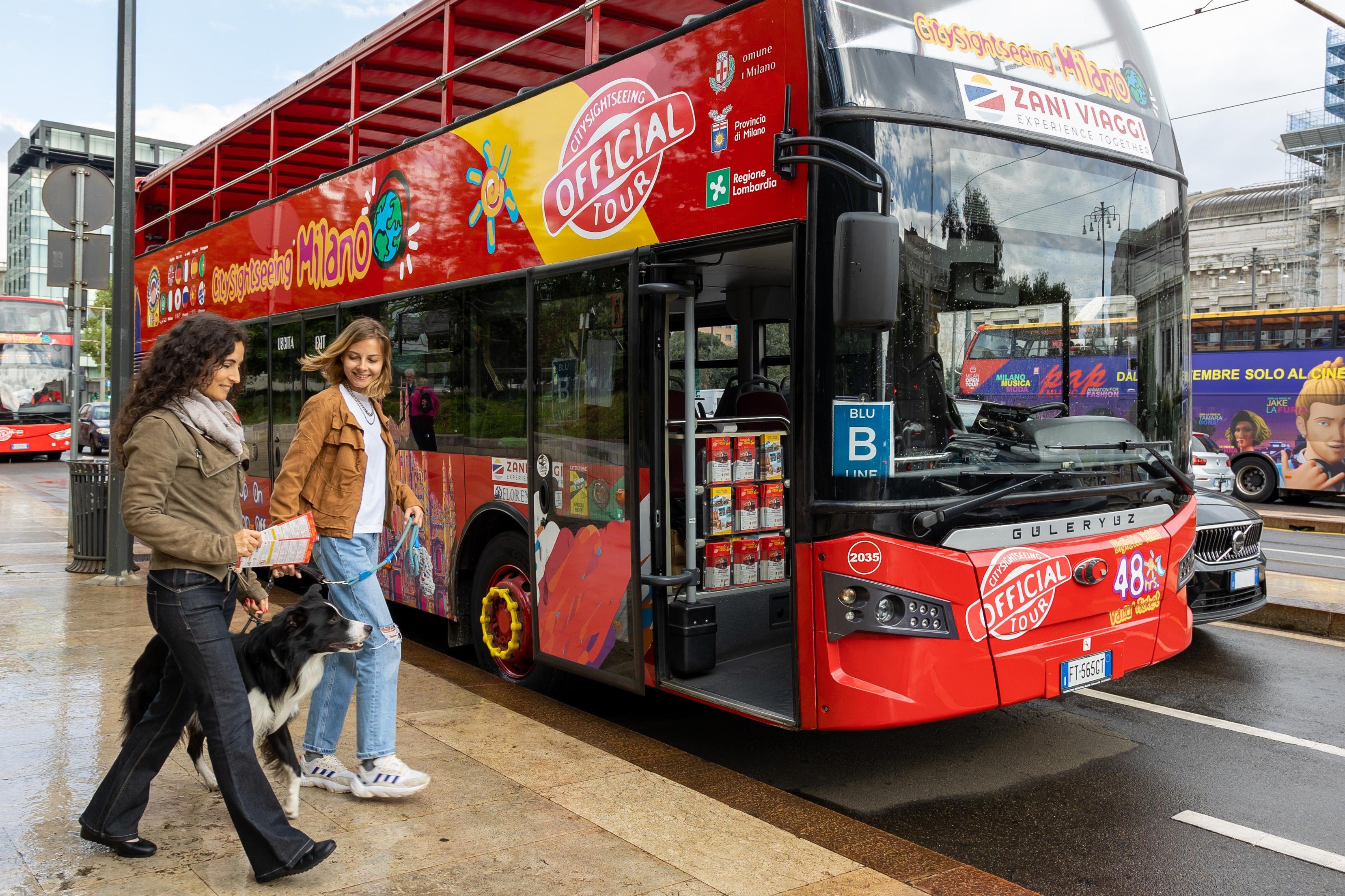 Milan Hop-On Hop-Off Open-Top Bus Tour