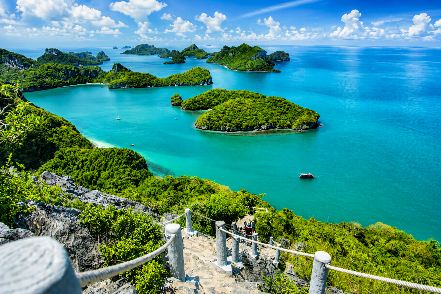 Full-Day Ang Thong Marine Park Discovery by Large Vessel