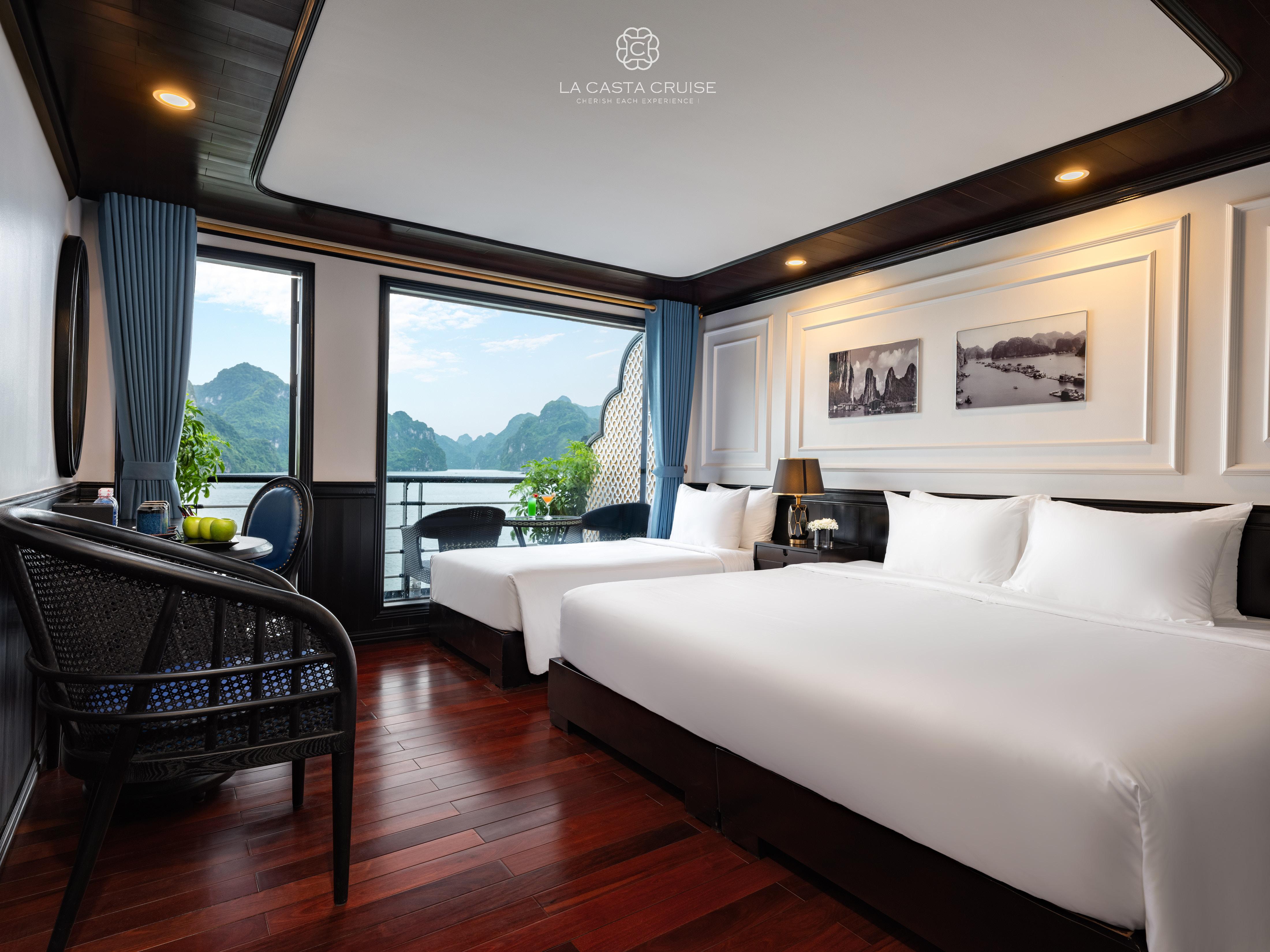 Hanoi: 2-Day Lan Ha & Halong Bay 5-Star Cruise with Private Balcony