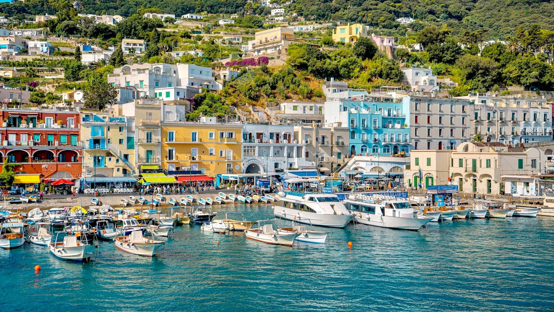 Capri Day Trip by Boat from Positano – Small Group