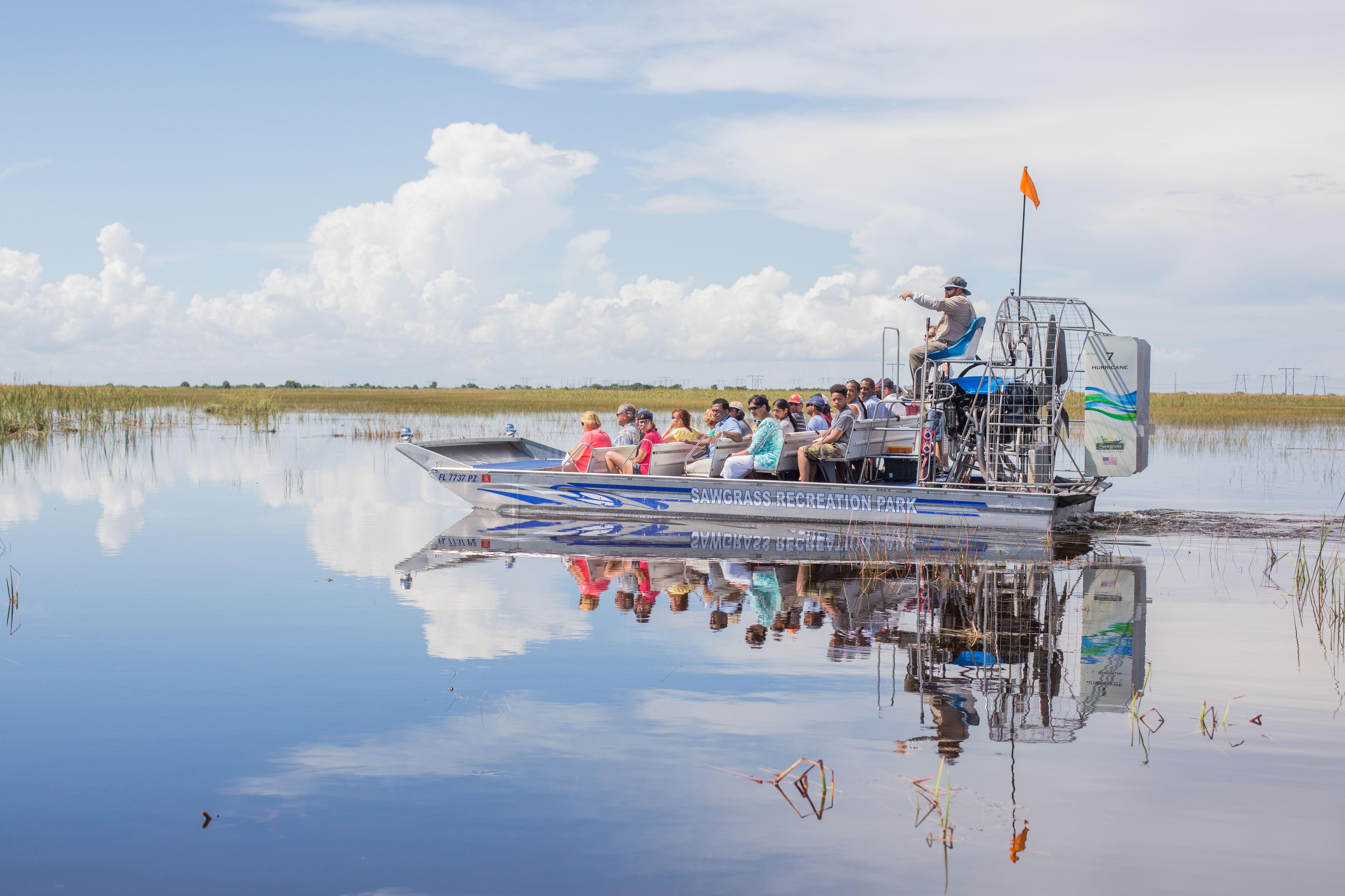 Everglades Airboat Safari & Wildlife Exhibit from Miami