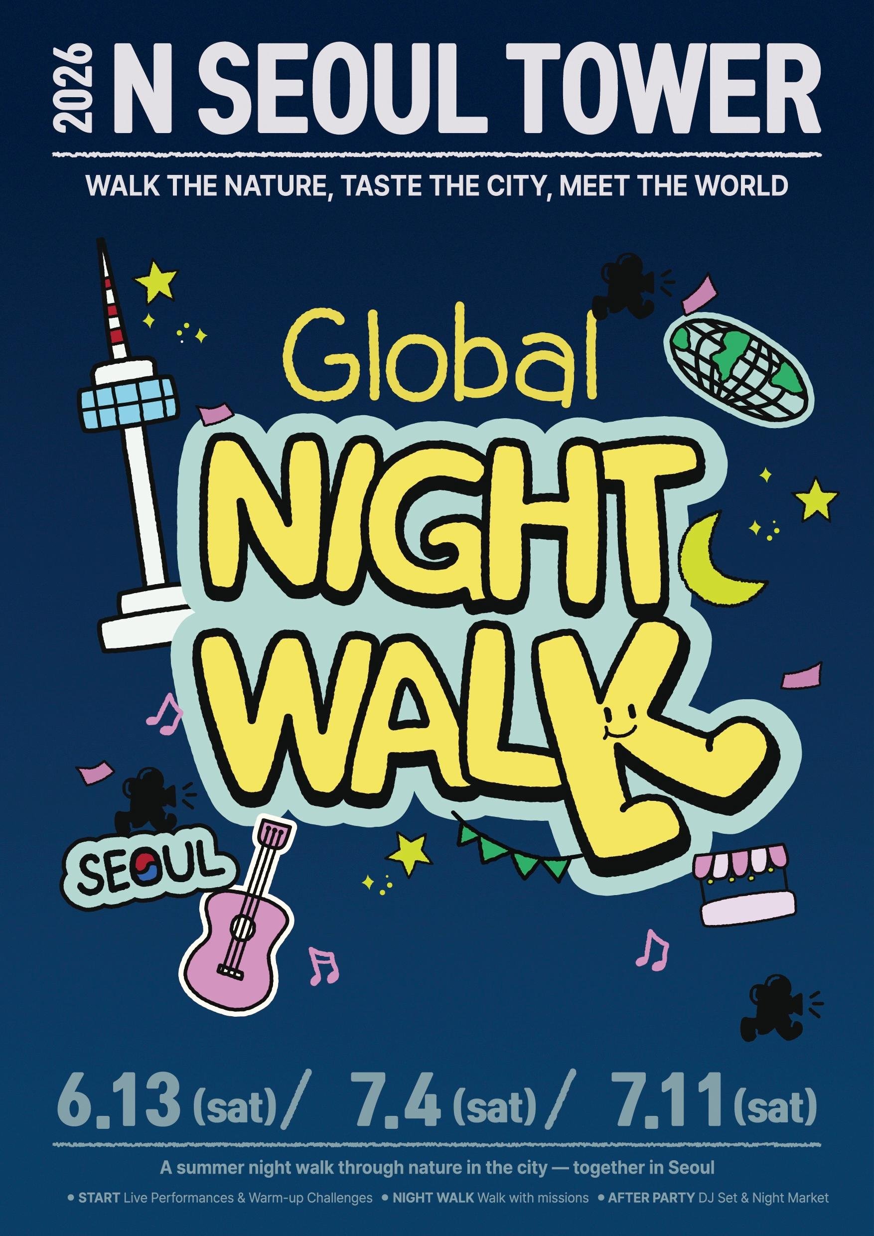 N Seoul Tower Global Night Walk 2026