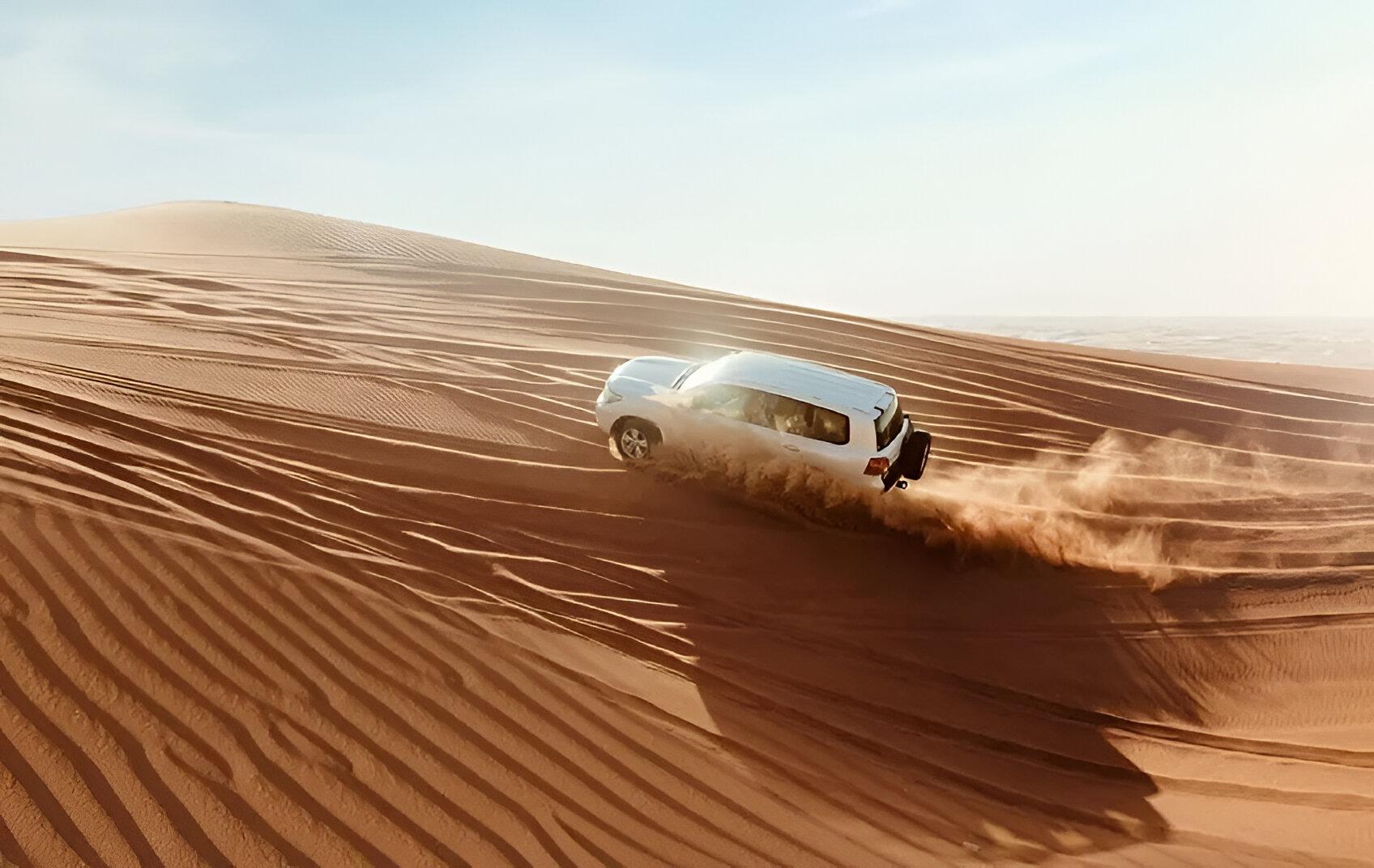 Doha Desert Safari with Dune Bashing & Camel Ride